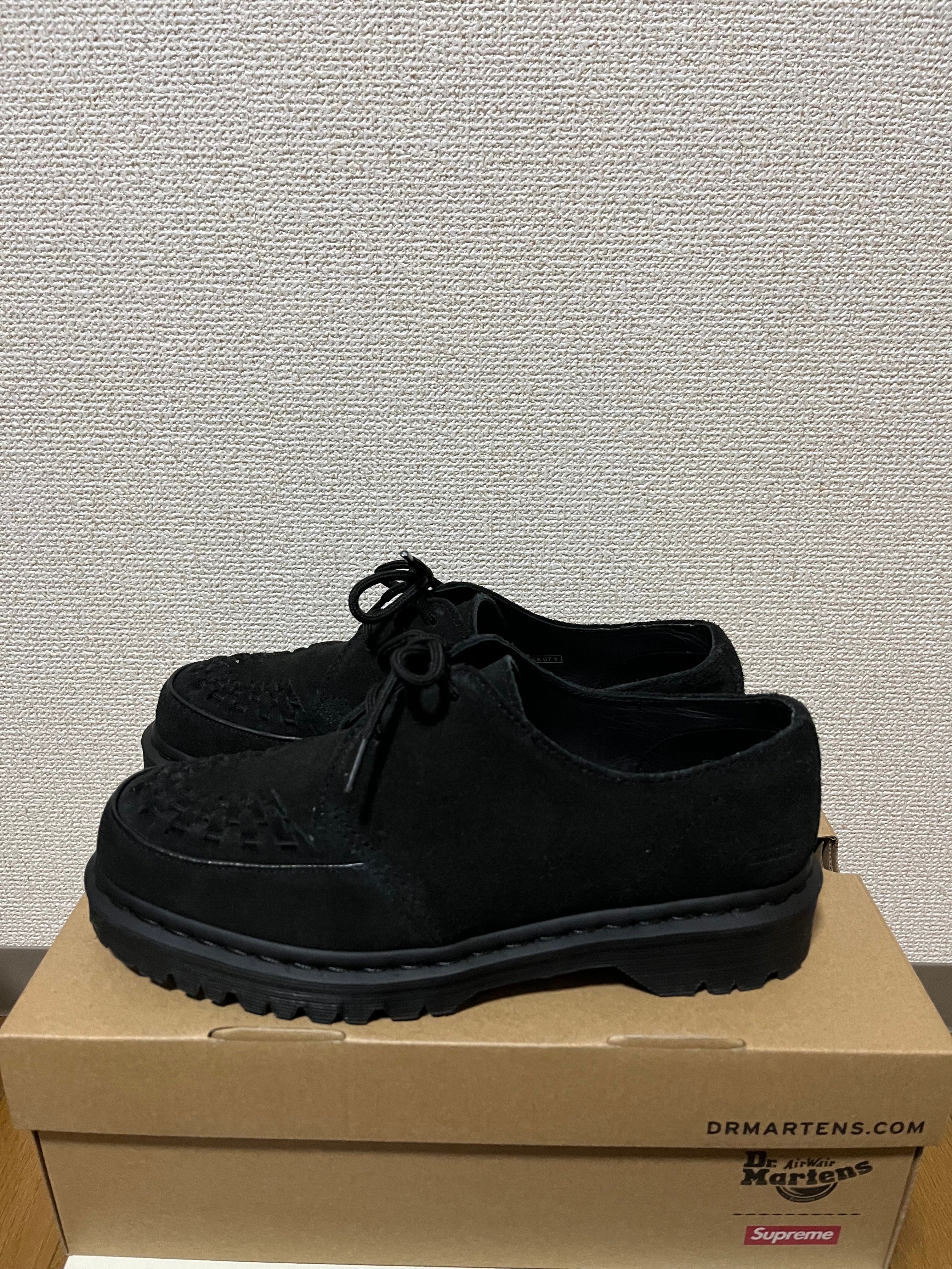 Supreme × Dr.Martens Ramsey Creeper "Black"