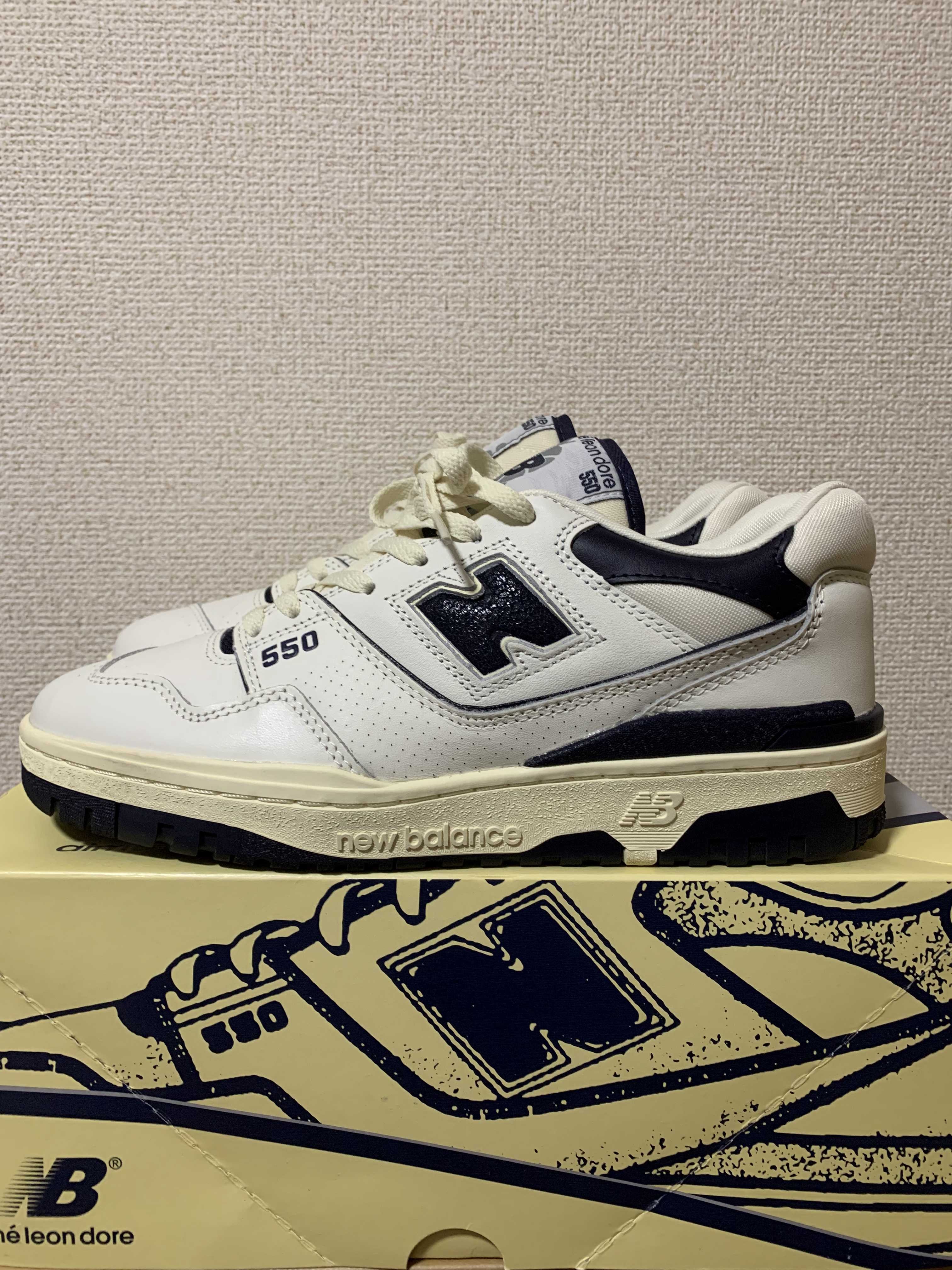 Aime Leon Dore × New Balance 550 "White Navy"