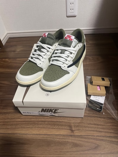 Travis Scott × Nike Air Jordan 1 Low OG SP "Reverse Olive"