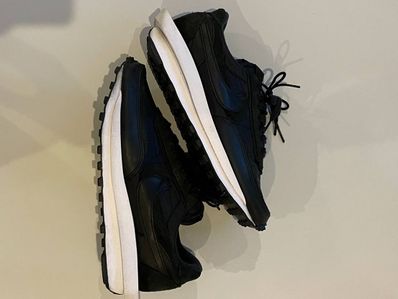 sacai × Nike LDV Waffle "Triple Black"