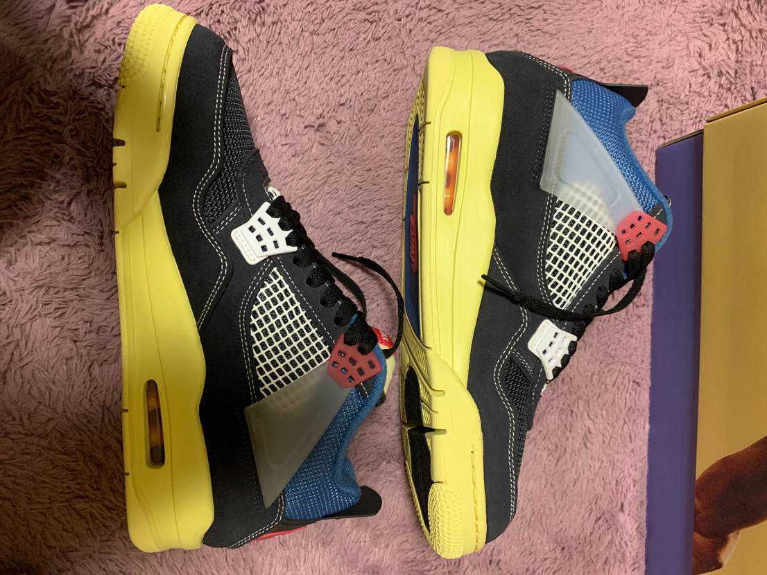 UNION × NIKE AIR JORDAN 4 "OFF NOIR"