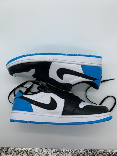 Nike Air Jordan 1 Low OG "Black and Dark Powder Blue/UNC"