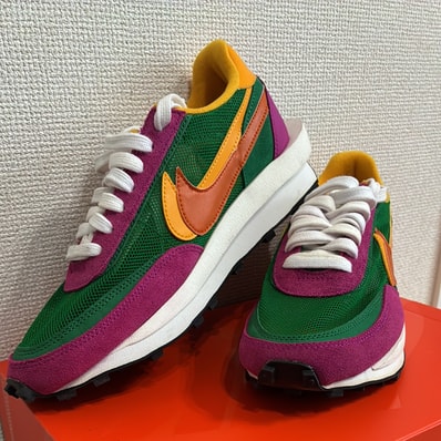 sacai × Nike LDV Waffle "Pine/Green"
