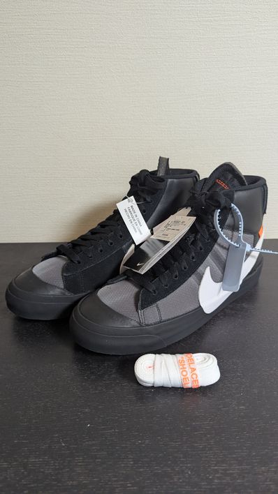 Off-White × Nike Blazer Studio Mid "Grim Reaper"
