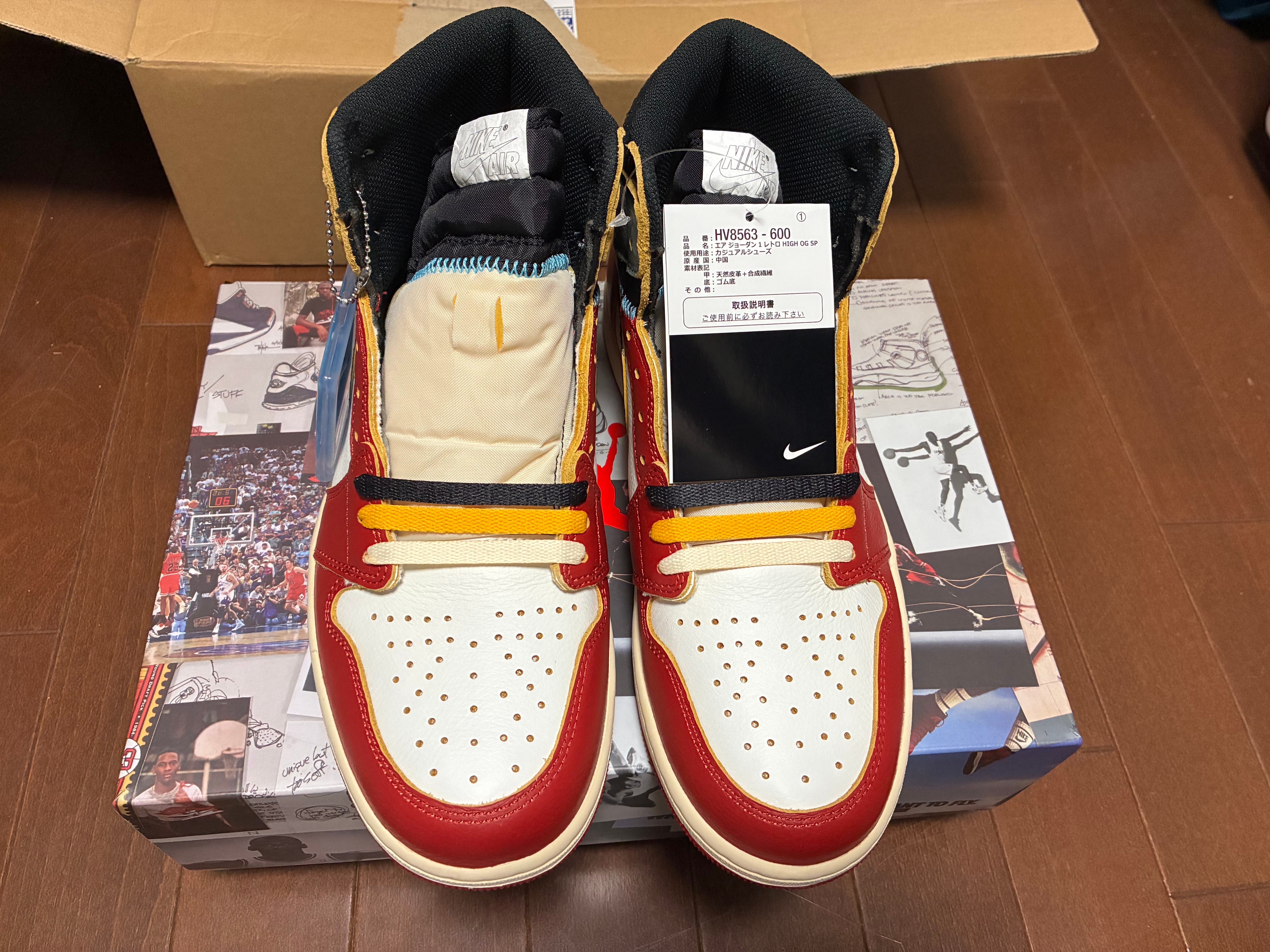 UNION × Nike Air Jordan 1 Retro High OG "Chicago/Shadow"