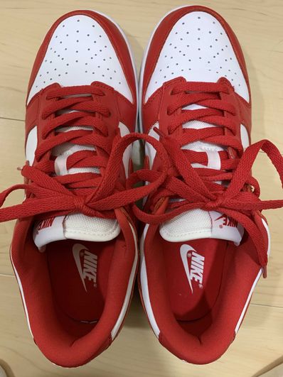 Nike Dunk Low SP "White and University Red"
