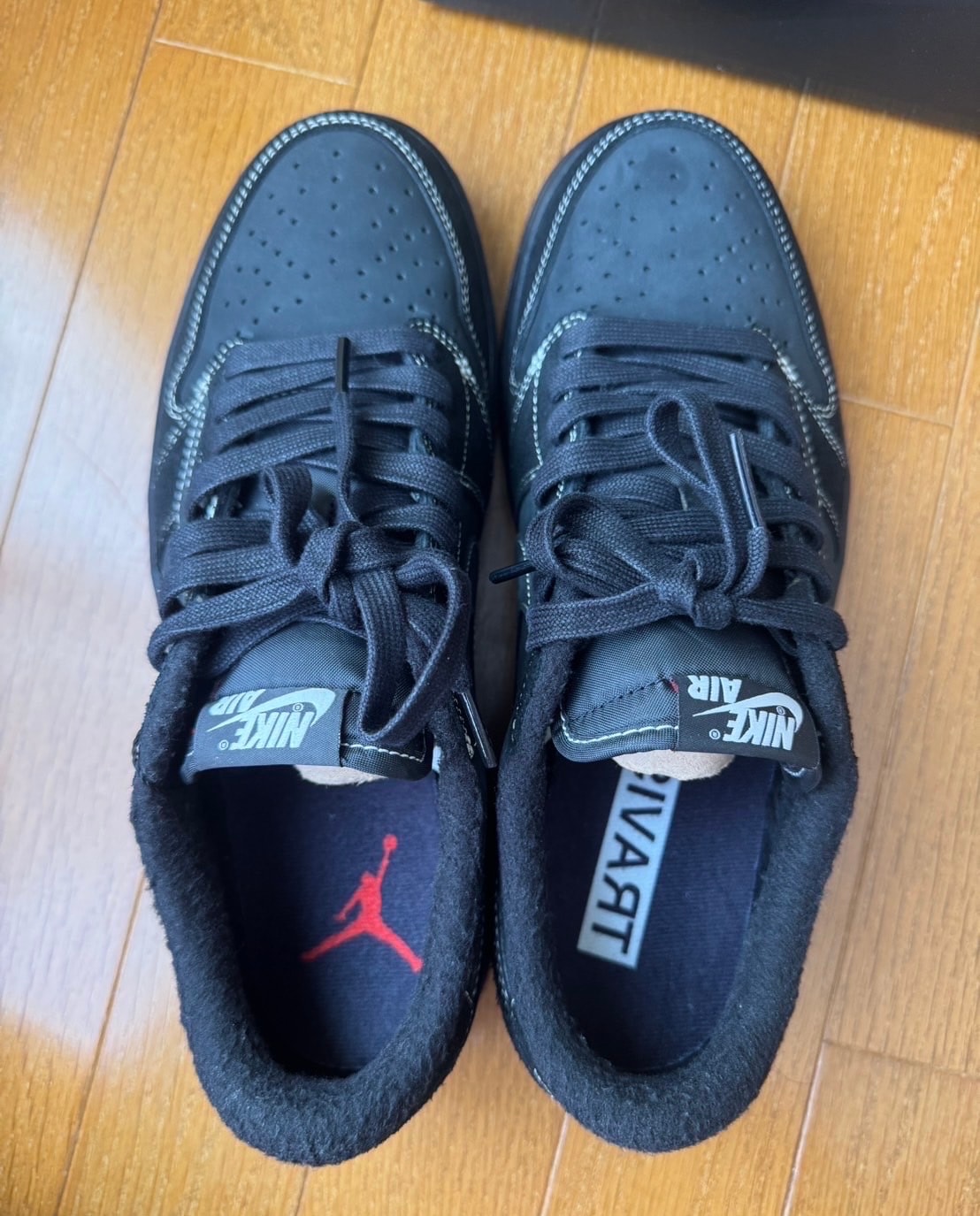 Travis Scott × Nike Air Jordan 1 Low OG SP "Black Phantom"