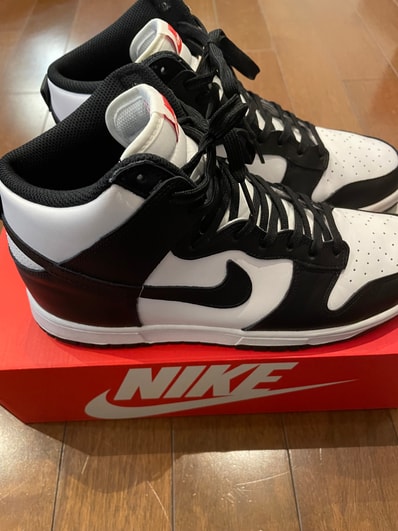 Nike Women's Dunk High "Black and White"