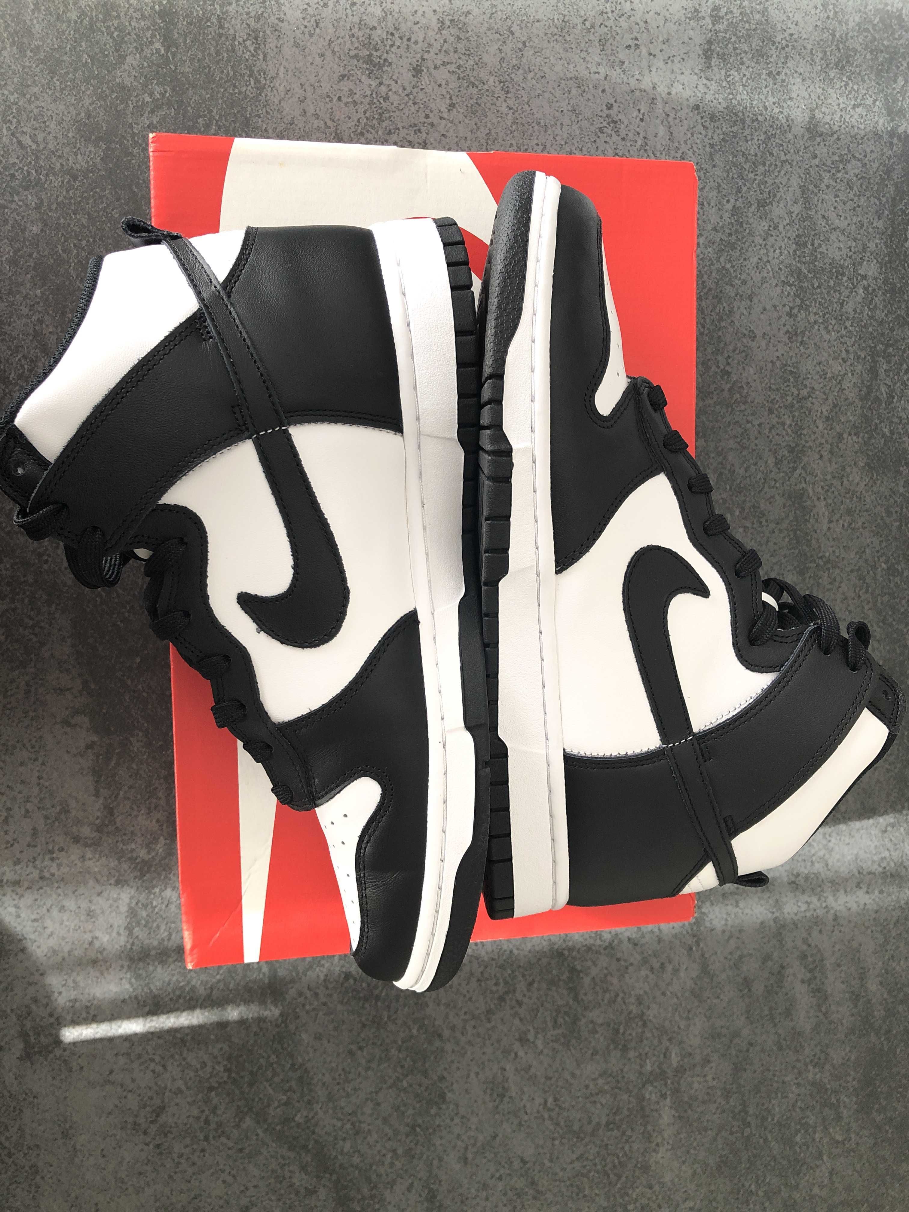 Nike Women's Dunk High "Black and White"