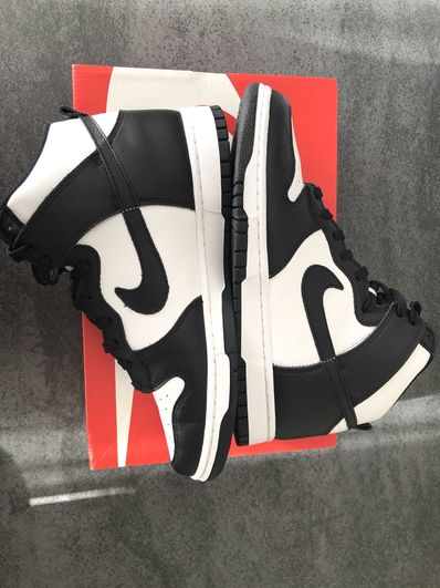 Nike Women's Dunk High "Black and White"