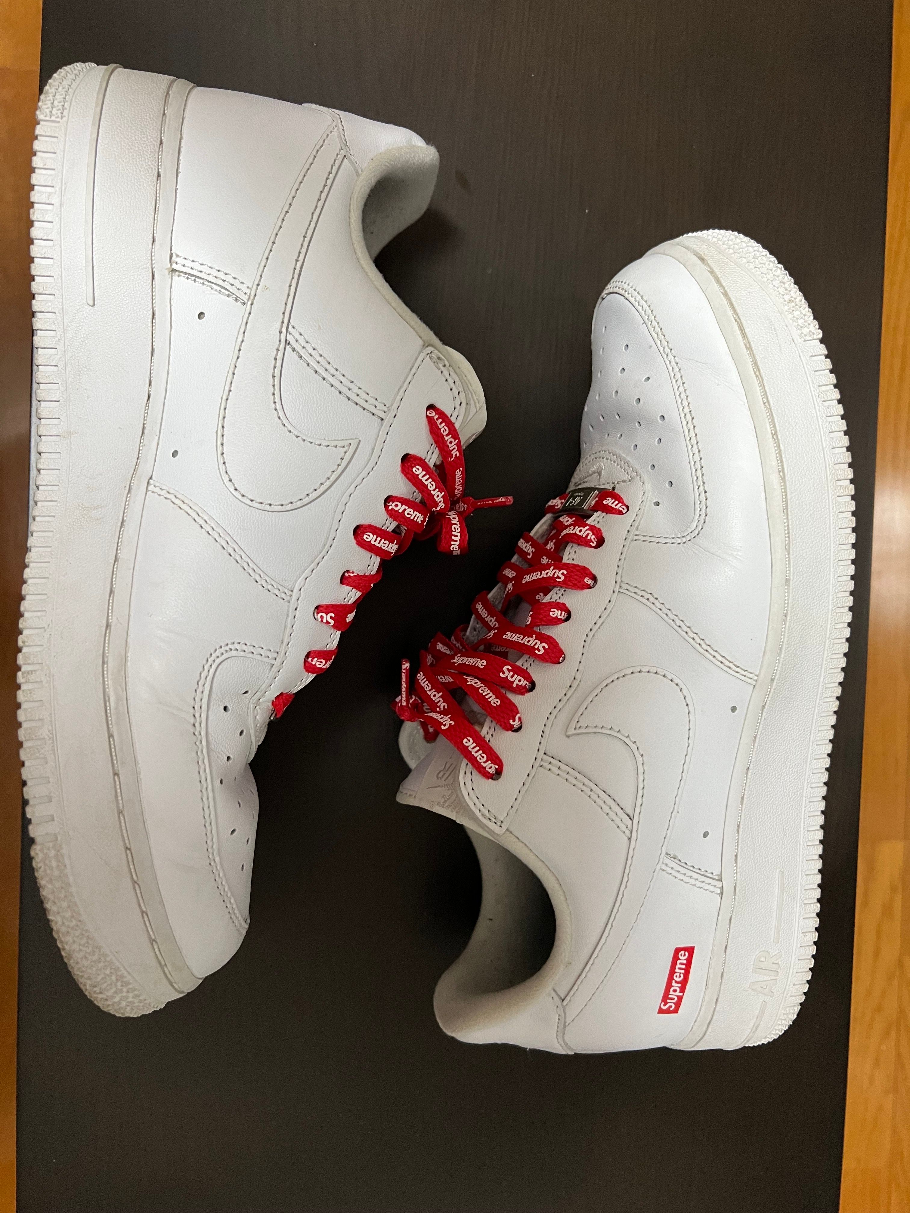 Supreme × Nike Air Force 1 Low "White"
