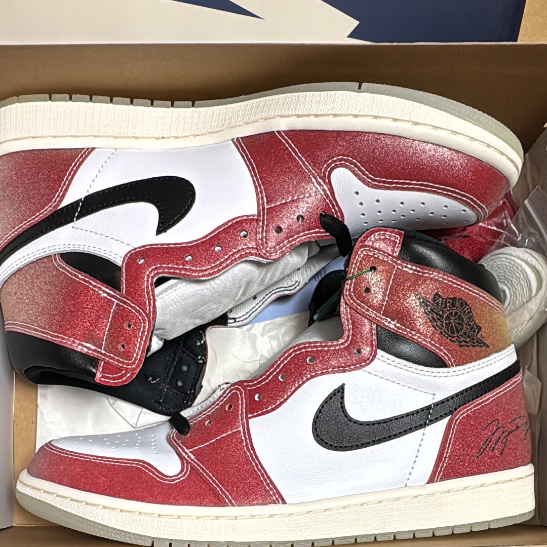 トロフィールーム×ナイキ エアジョーダン1 レトロ ハイ \"シカゴ\" F&F トロフィールーム × ナイキ エアジョーダン1 レトロ ハイ 