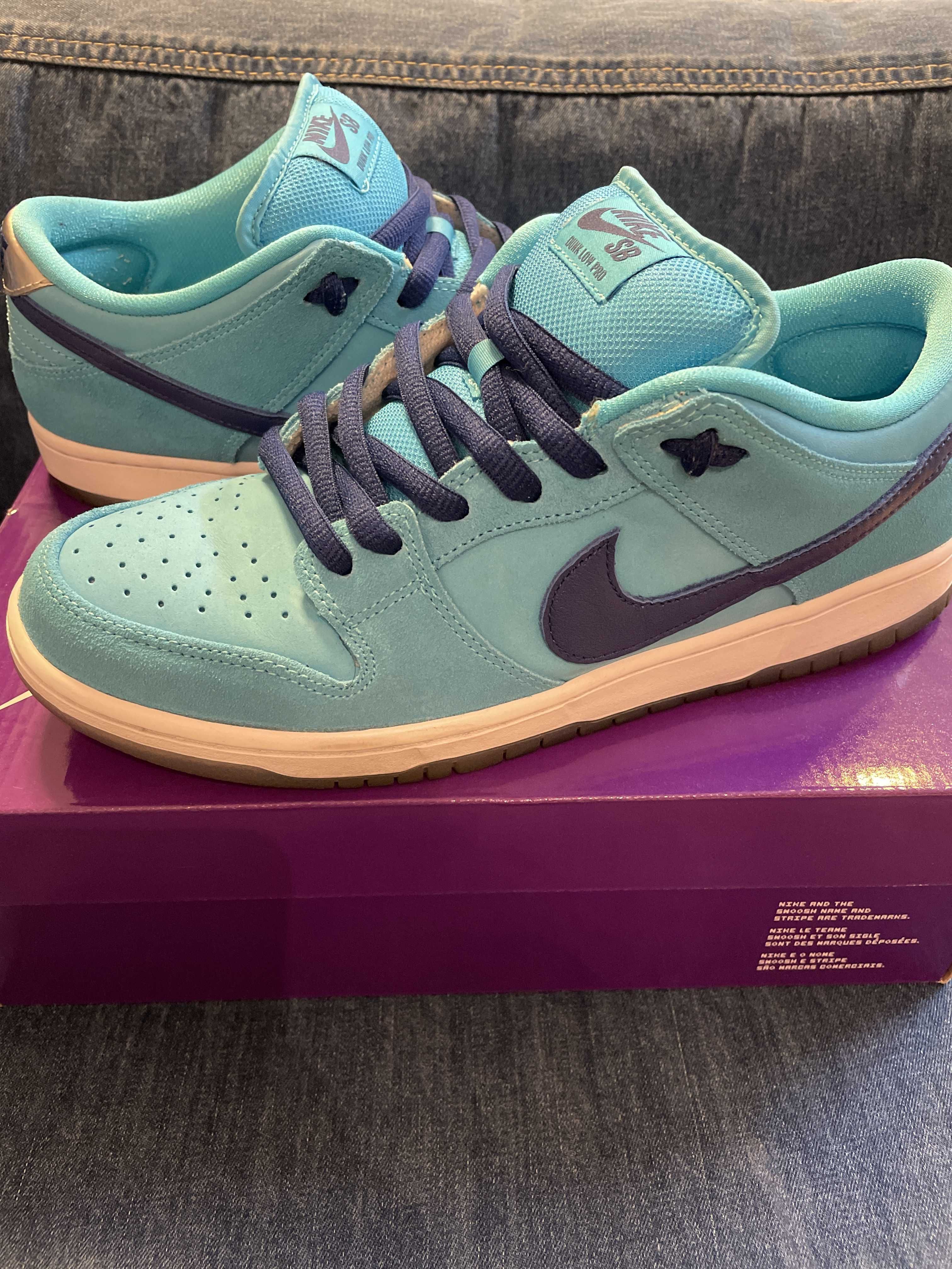 Nike SB Dunk Low Pro "Blue Fury/Deep Royal Blue"