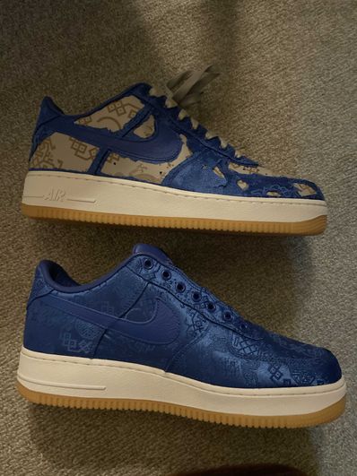 CLOT × Nike Air Force 1 Low "Blue"