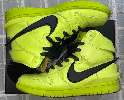 AMBUSH × NIKE DUNK HIGH "FLASH LIME"