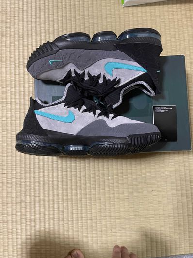 atmos × Nike LeBron 16 "Clear Jade"