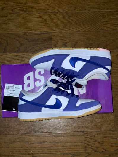 Nike SB Dunk Low "Los Angeles Dodgers/Deep Royal Blue"