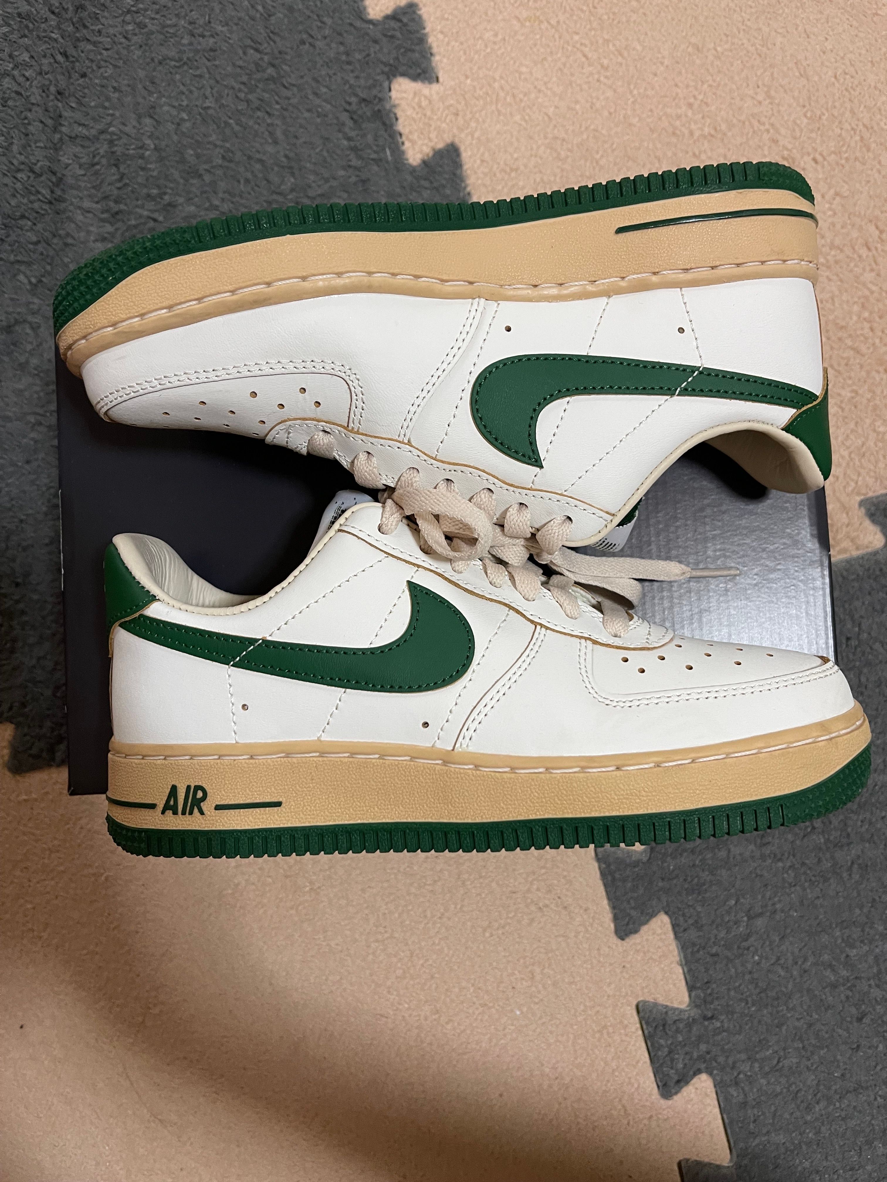 Nike Women's Air Force 1 Low "Green and Muslin"