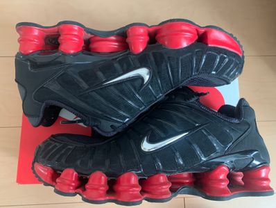 SKEPTA × NIKE SHOXTL BLACK/UNIVERCITYRED