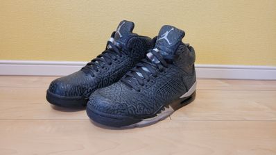Nike Air Jordan 5 Retro 3Lab5 "Black Silver"
