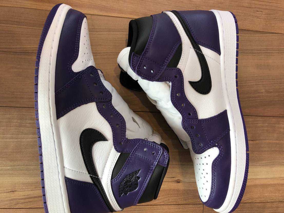 Nike Air Jordan 1 Retro High OG "Court Purple White/Black" (2020)