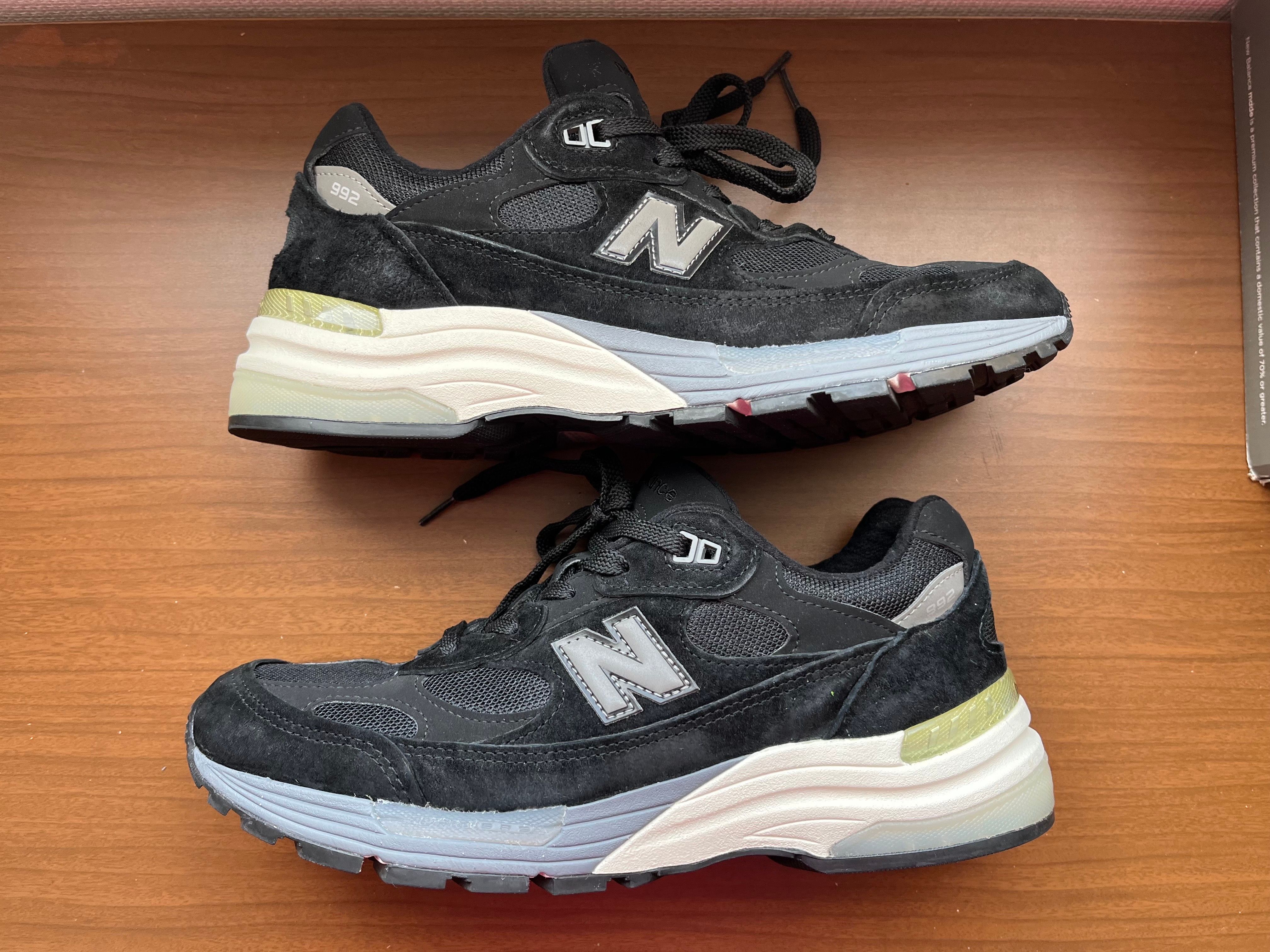 New Balance 992 Made in USA "Black"