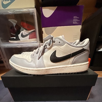 Nike Air Jordan 1 Low Golf "Wolf Grey/Photon Dust/White/Black"