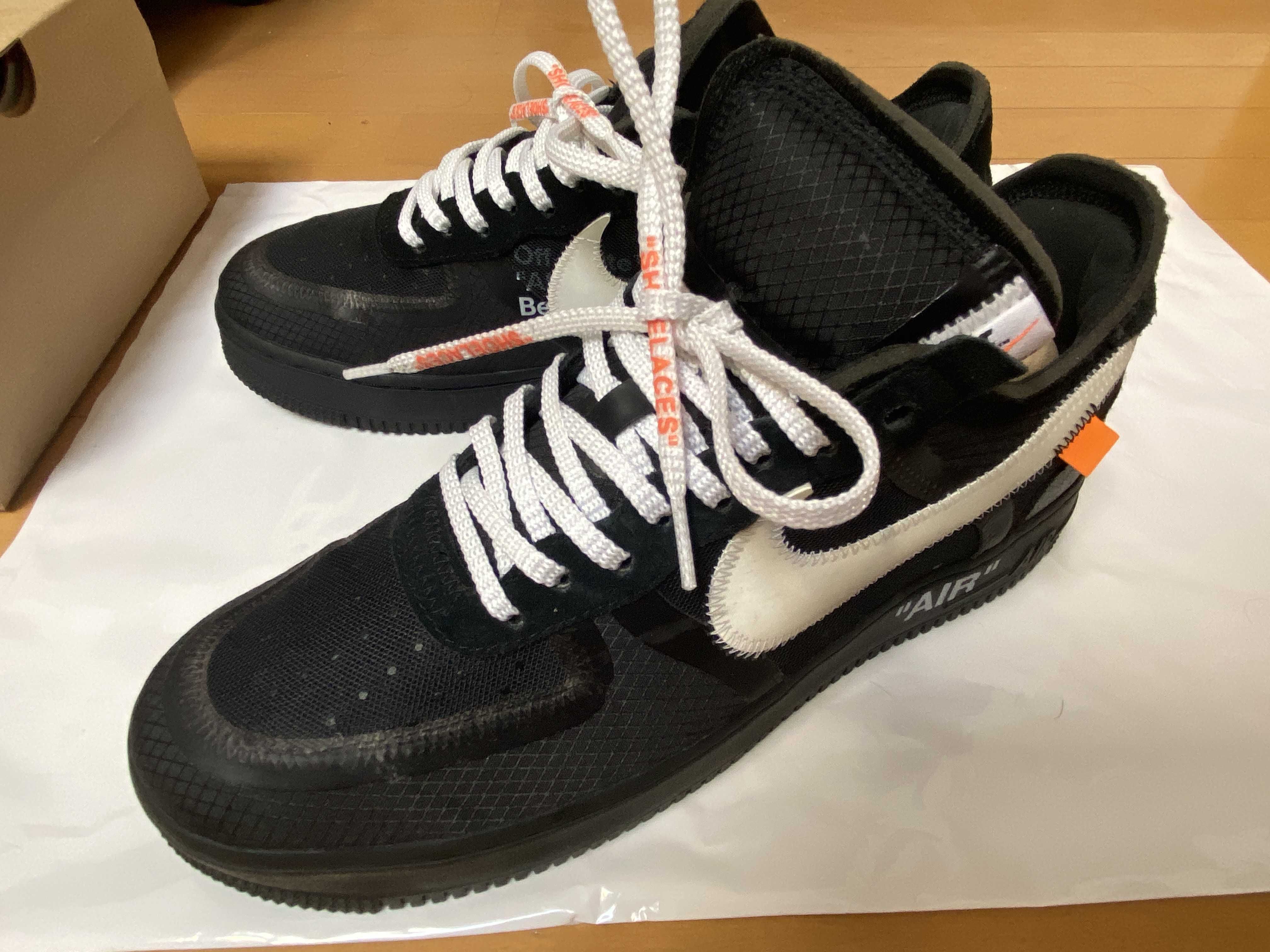 Off-White × Nike Air Force 1 Low "Black"