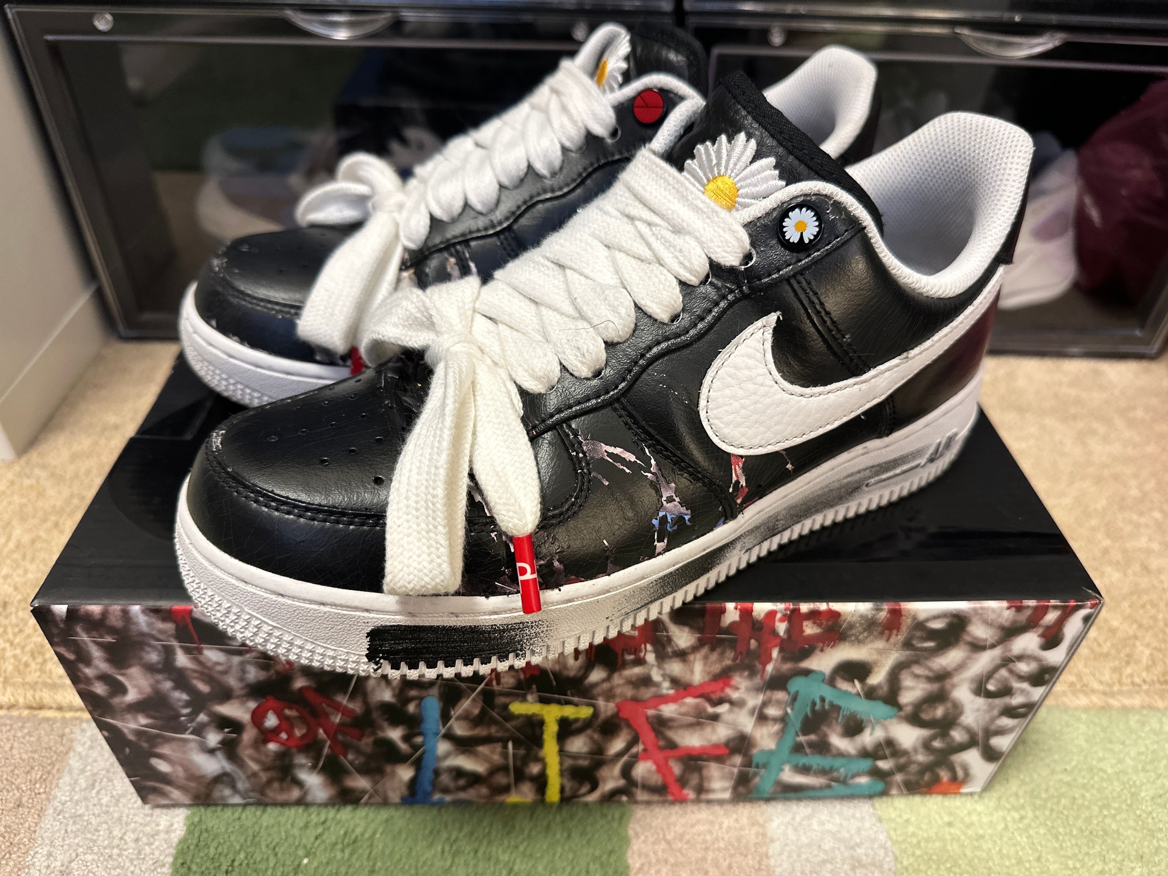 PEACEMINUSONE × Nike Air Force 1 Low Para Noise "Black" / G-DRAGON