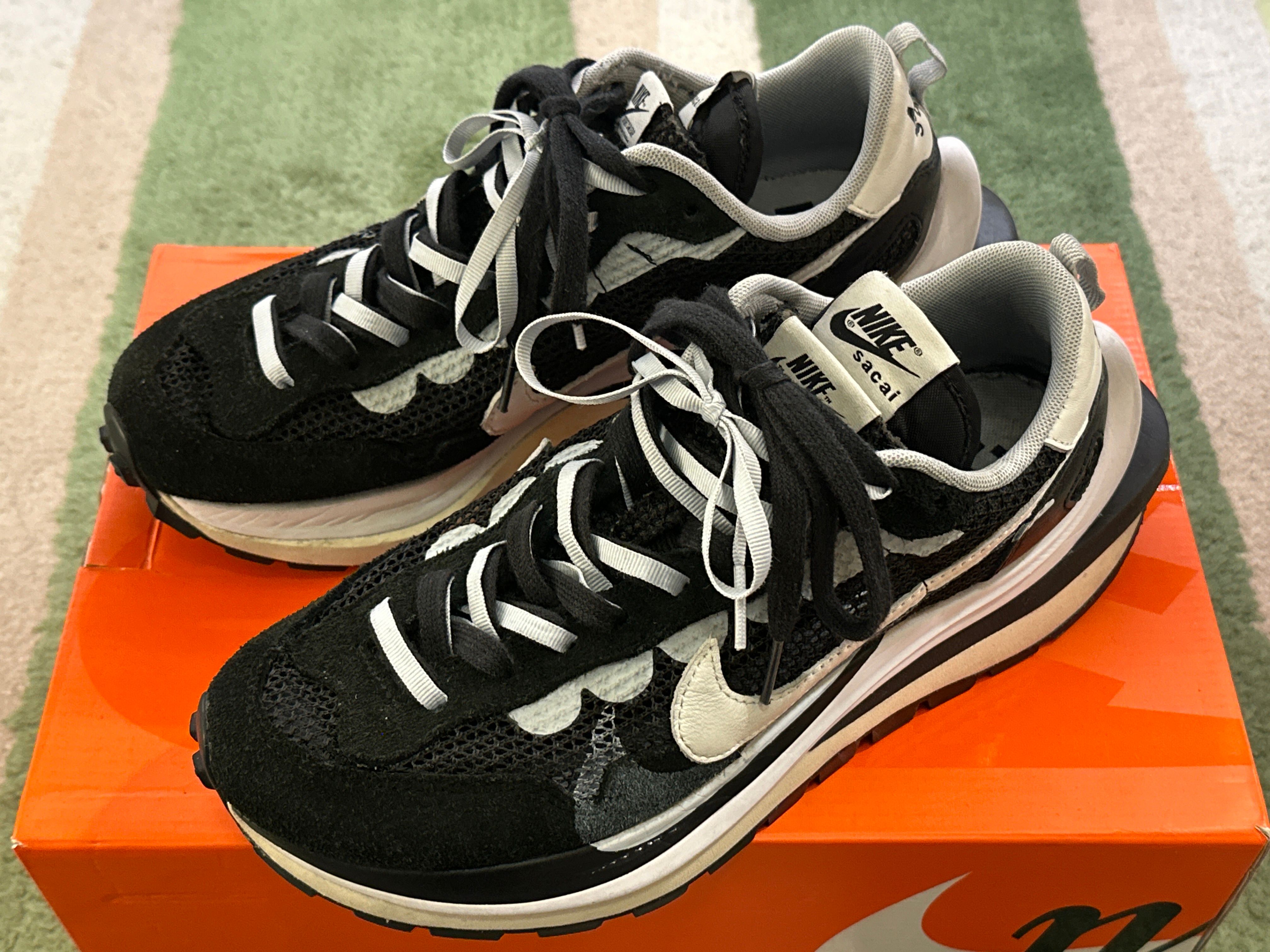 sacai × Nike Vapor Waffle "Black and White"