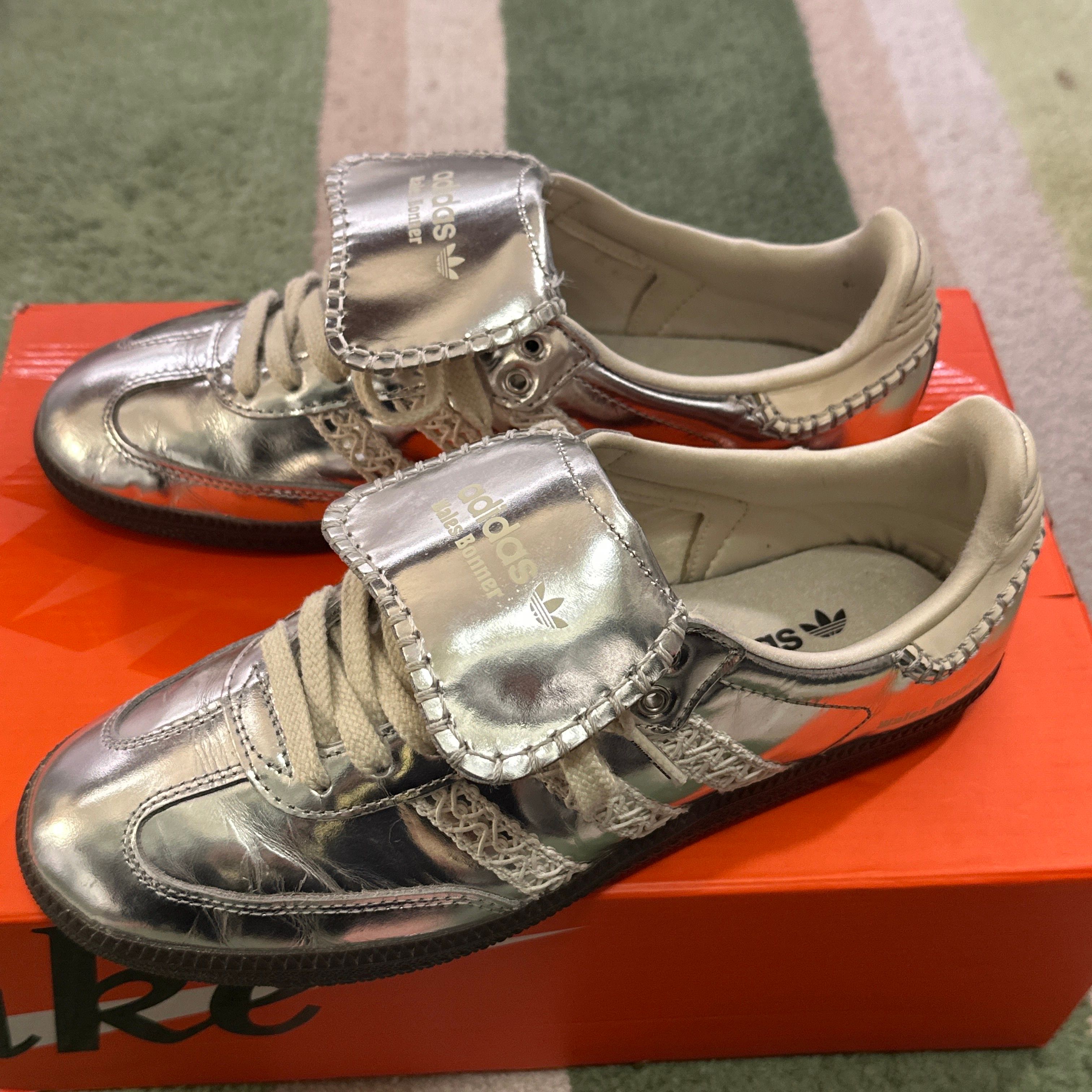 Wales Bonner × adidas Samba "Silver"