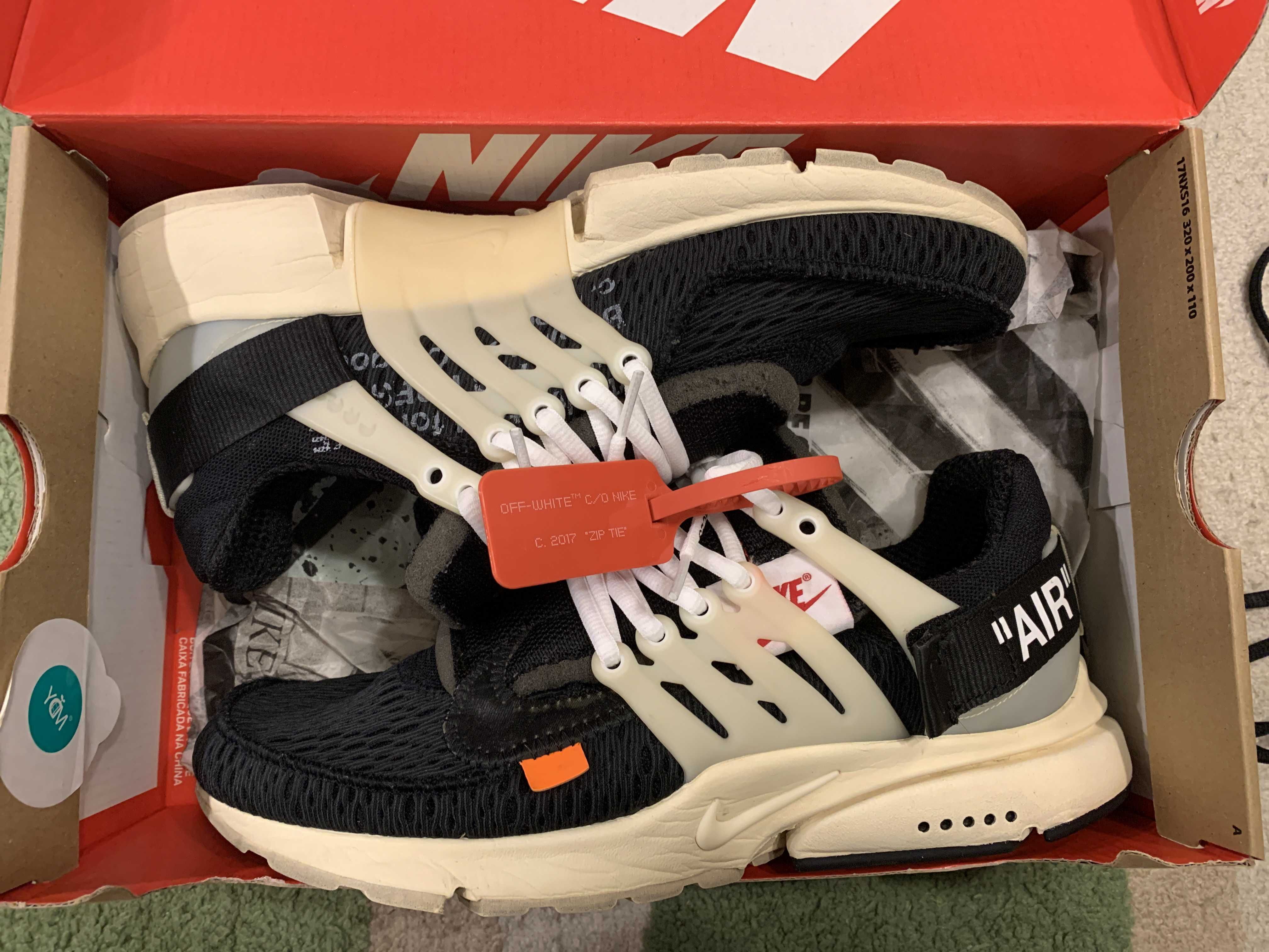 Off-White × Nike The Ten Air Presto