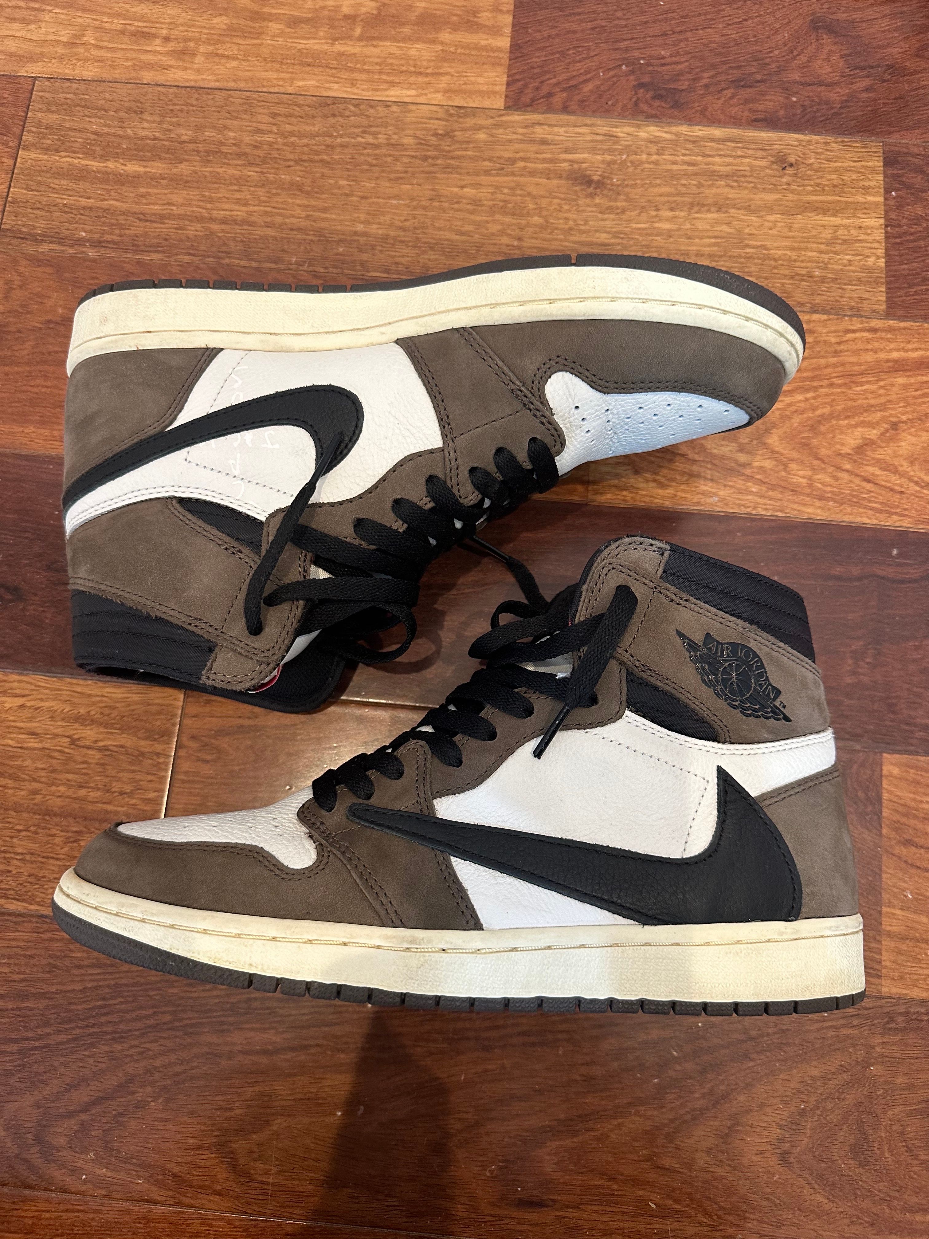 Travis Scott × Nike Air Jordan 1 Retro High OG TS SP "Sail/Dark Mocha"