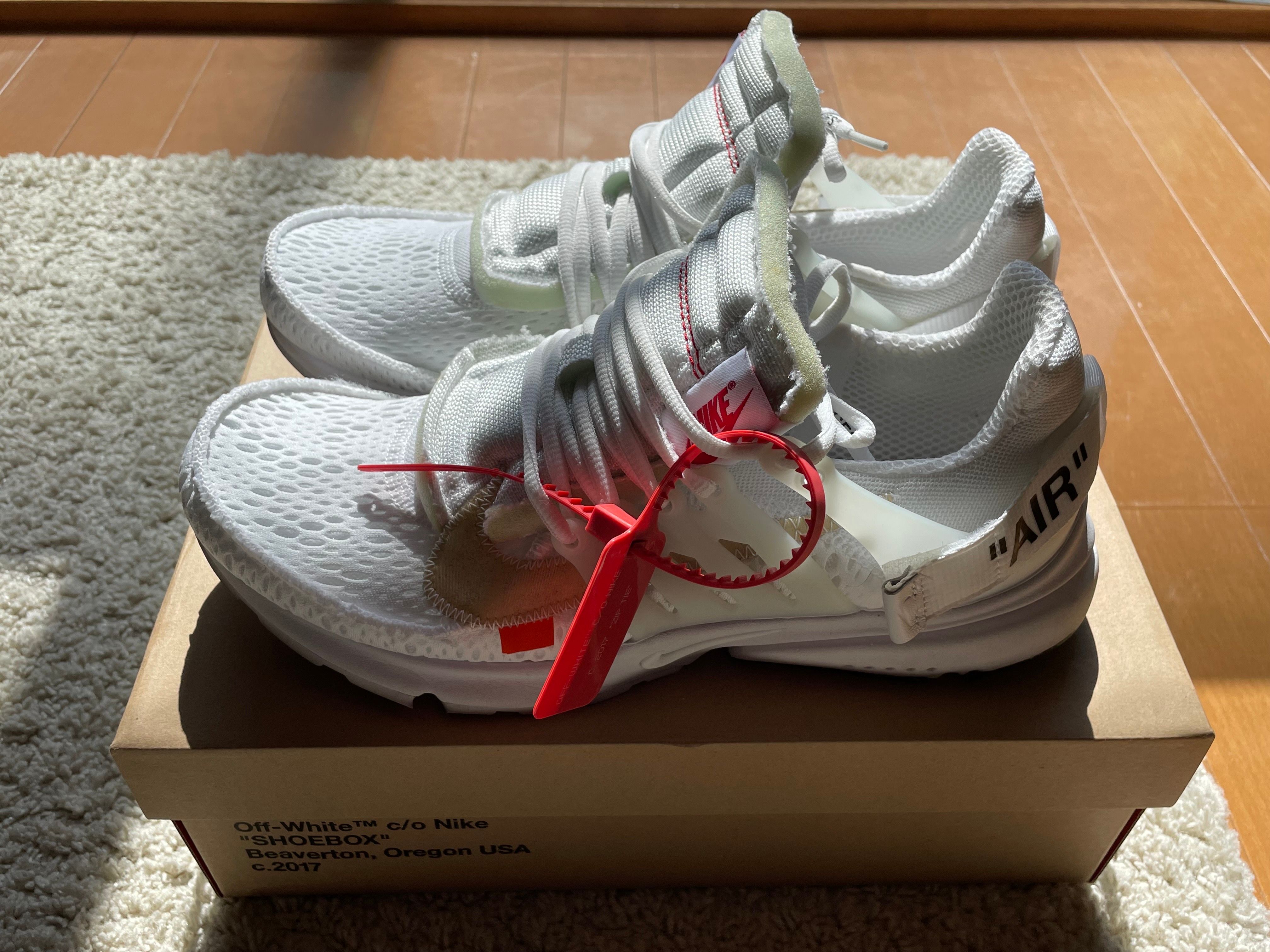 Off-White × Nike Air Presto "White/Black/Cone"