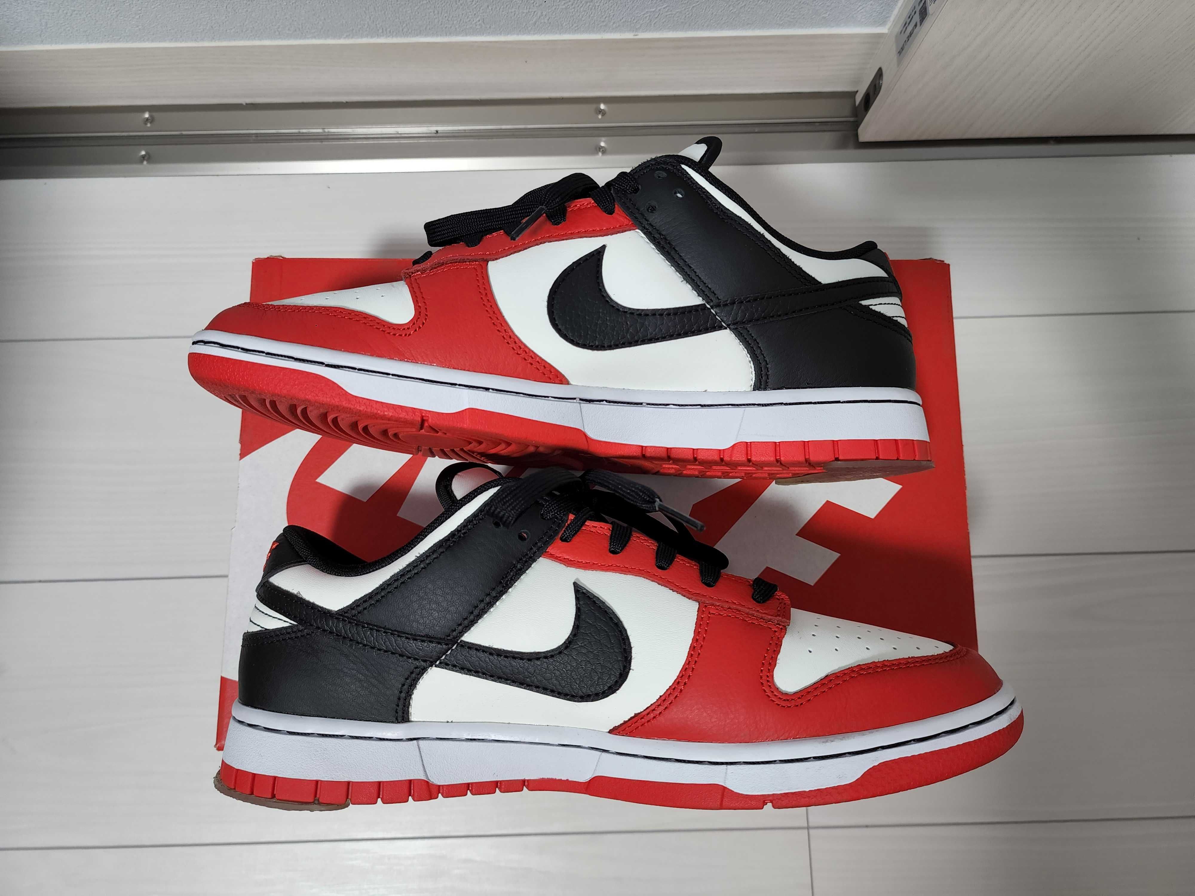 NBA × Nike Dunk Low EMB 75th Anniversary "Chicago Bulls"