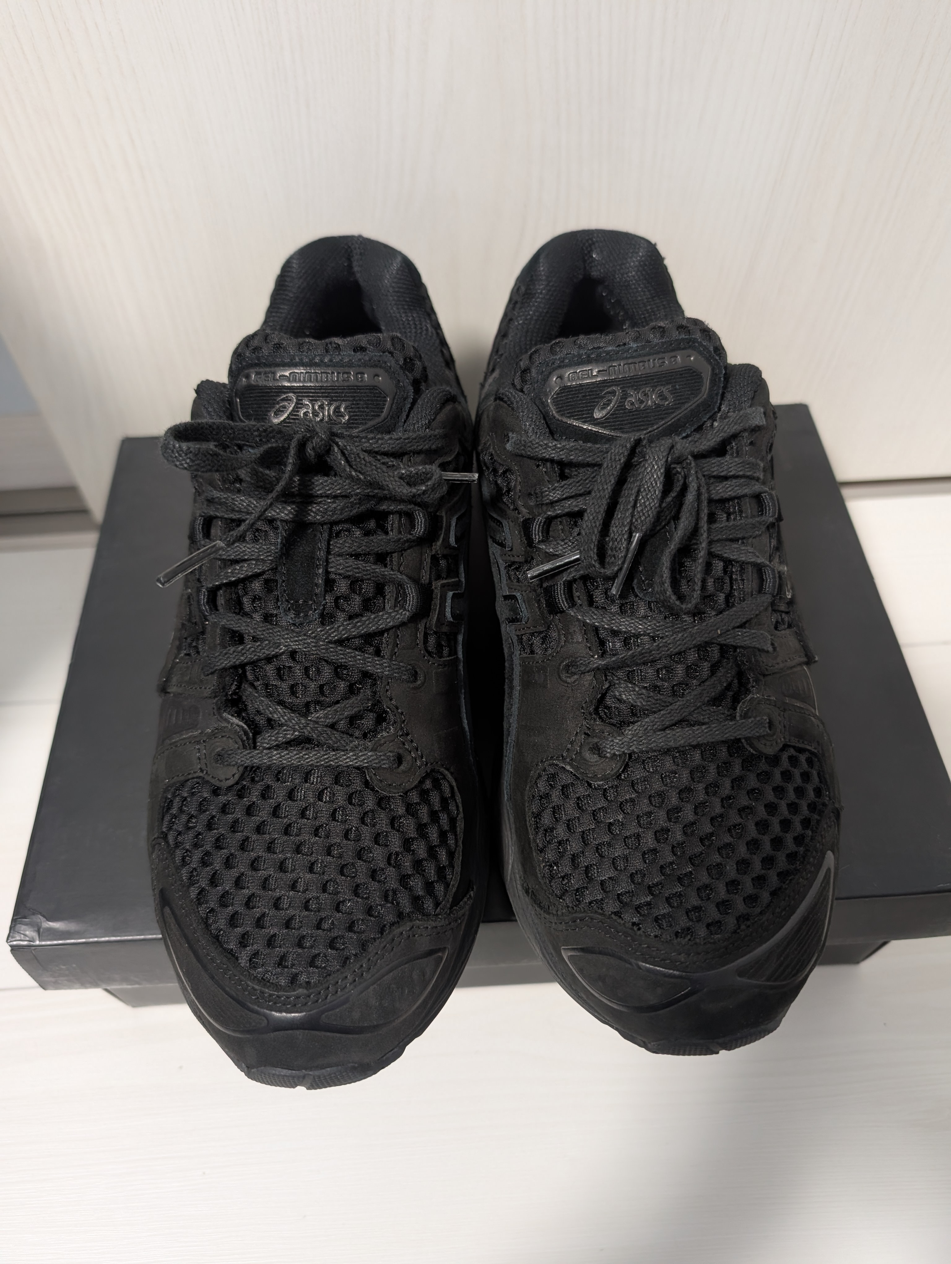 ENNOY × Stylistshibutsu × Asics Gel-Nimbus 9 GORE-TEX "Triple Black"