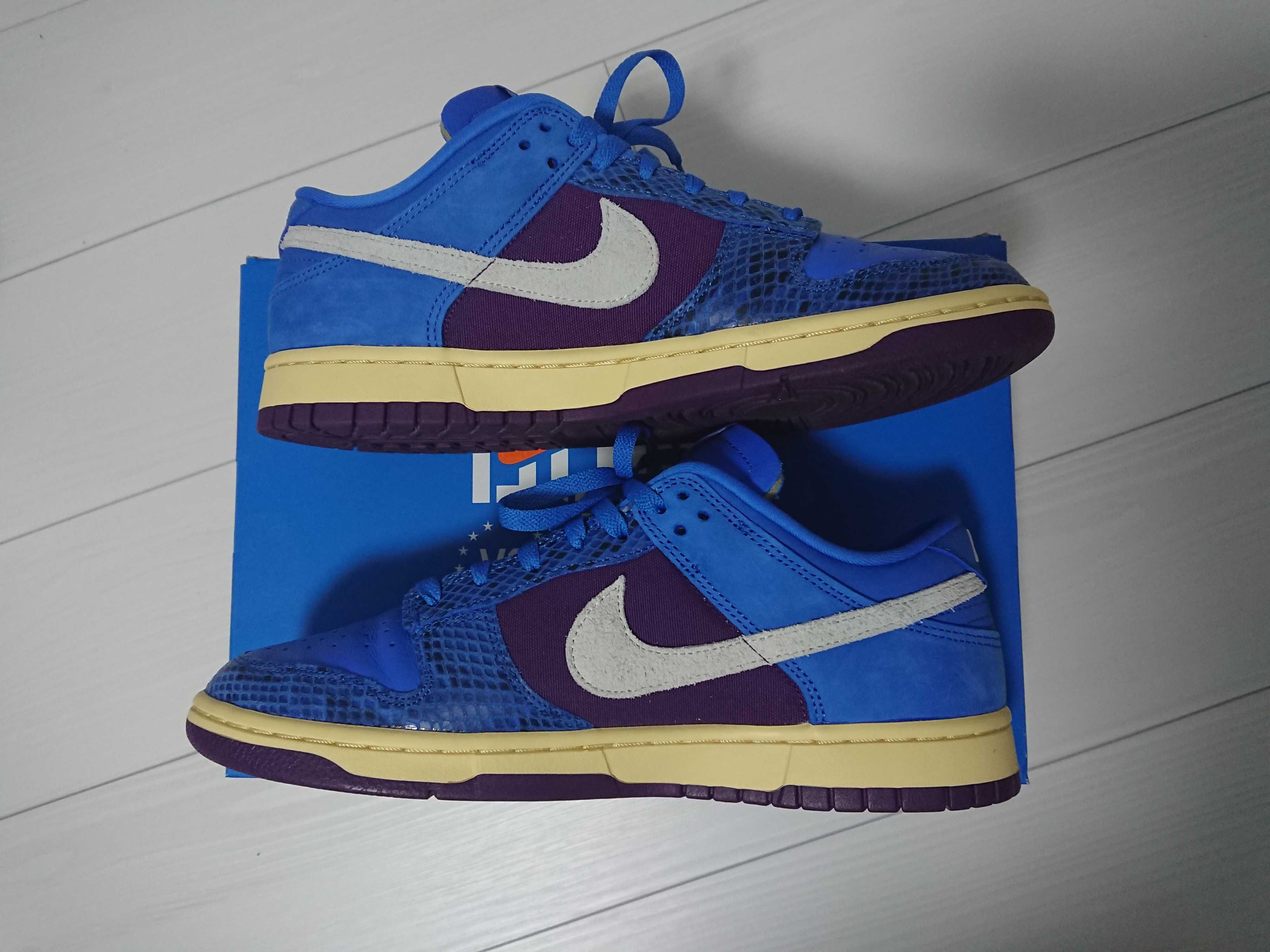 UNDEFEATED × Nike Dunk Low SP "Royal"