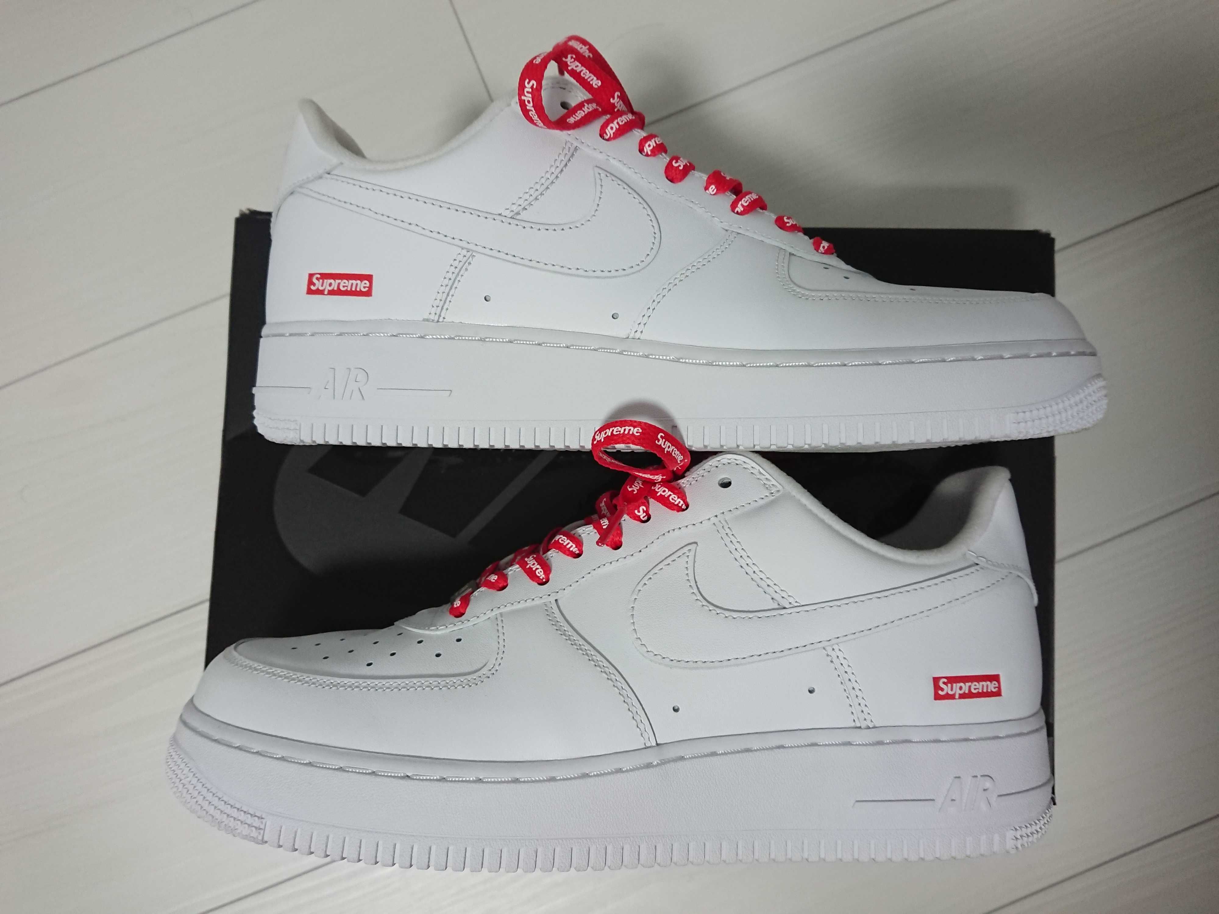 Supreme × Nike Air Force 1 Low "White"