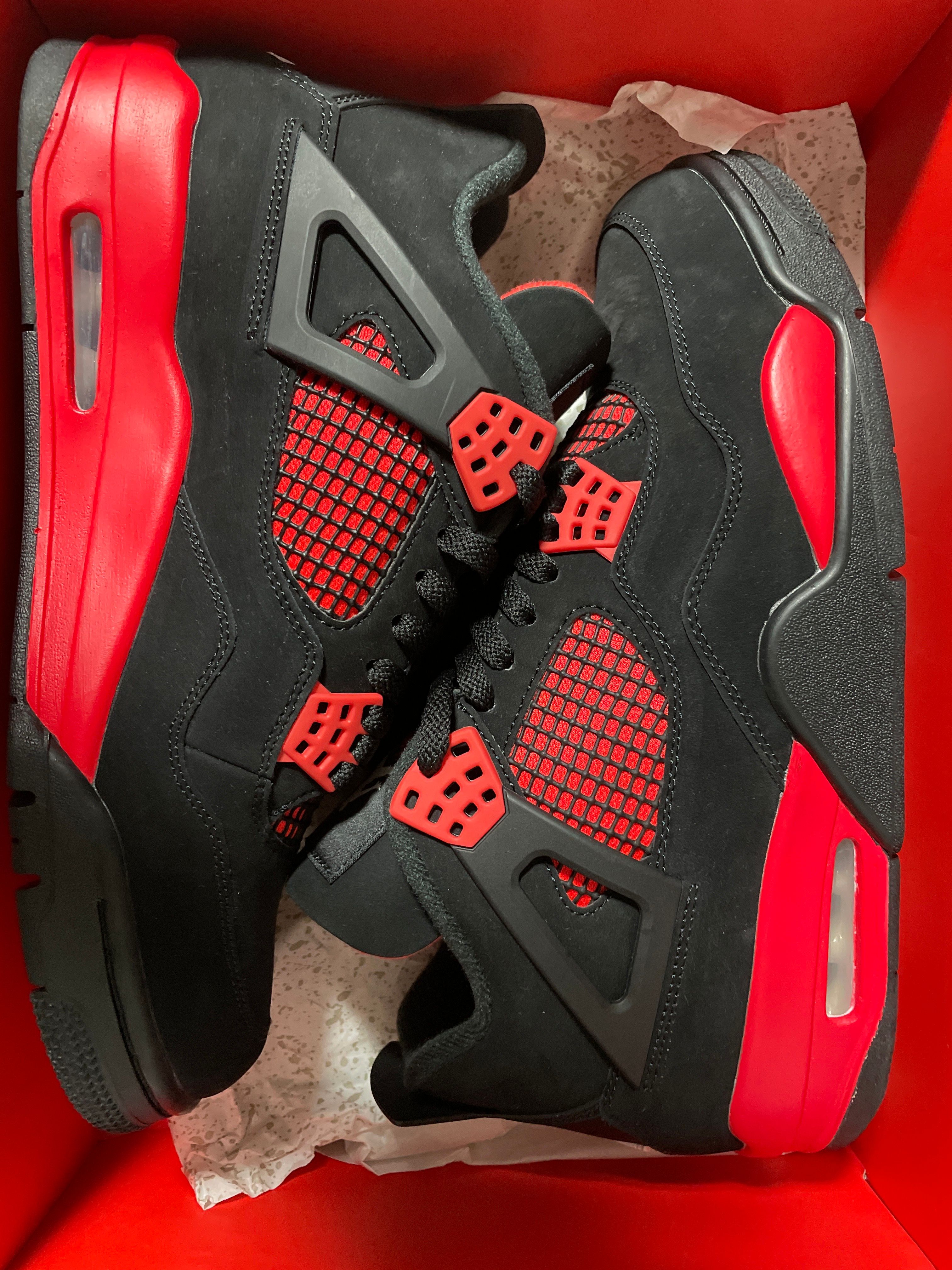 Nike Air Jordan 4 "Red Thunder/Crimson"