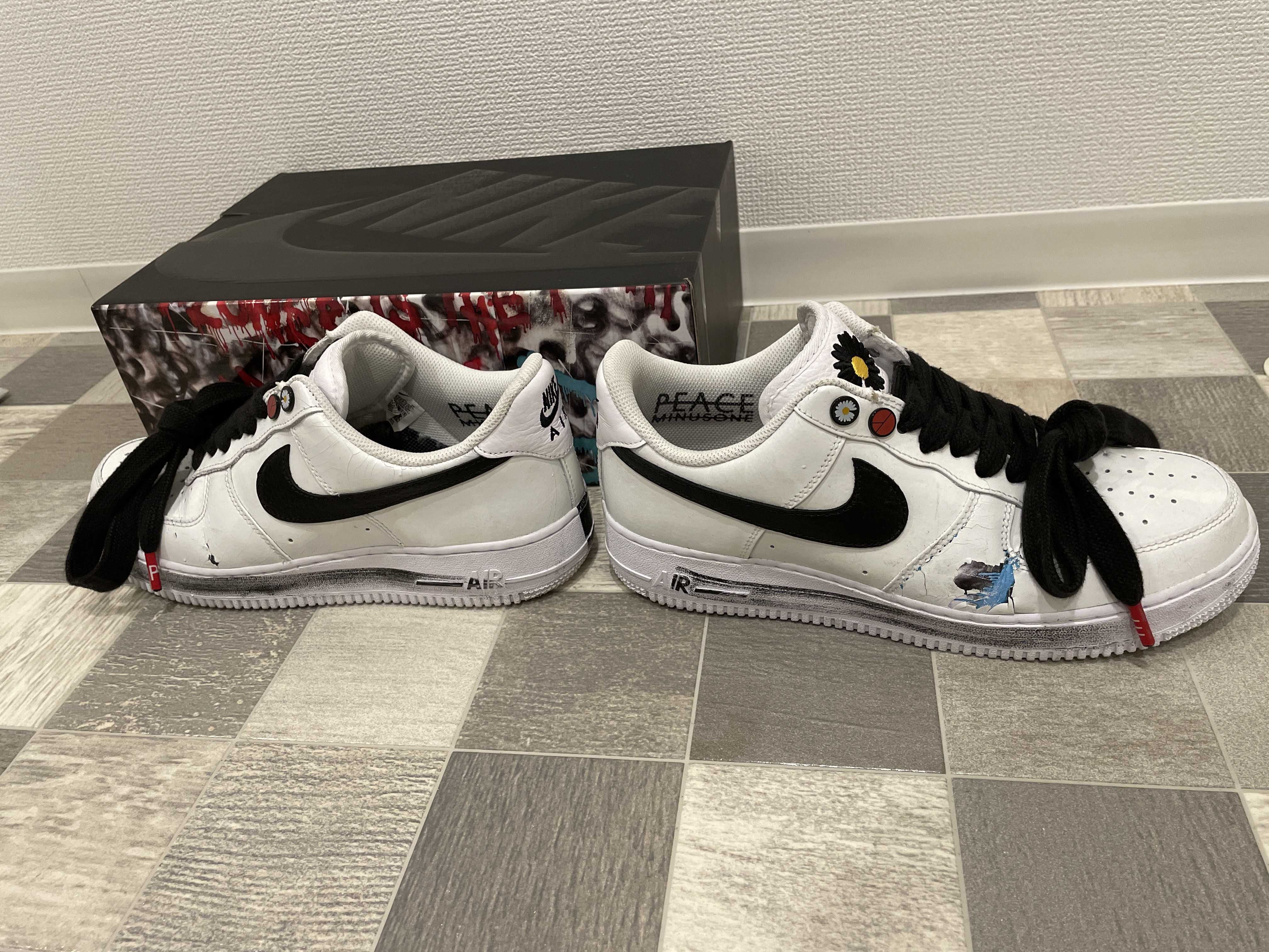 PEACEMINUSONE × Nike Air Force 1 Low "Para-noise/White/Black" / G-DRAGON