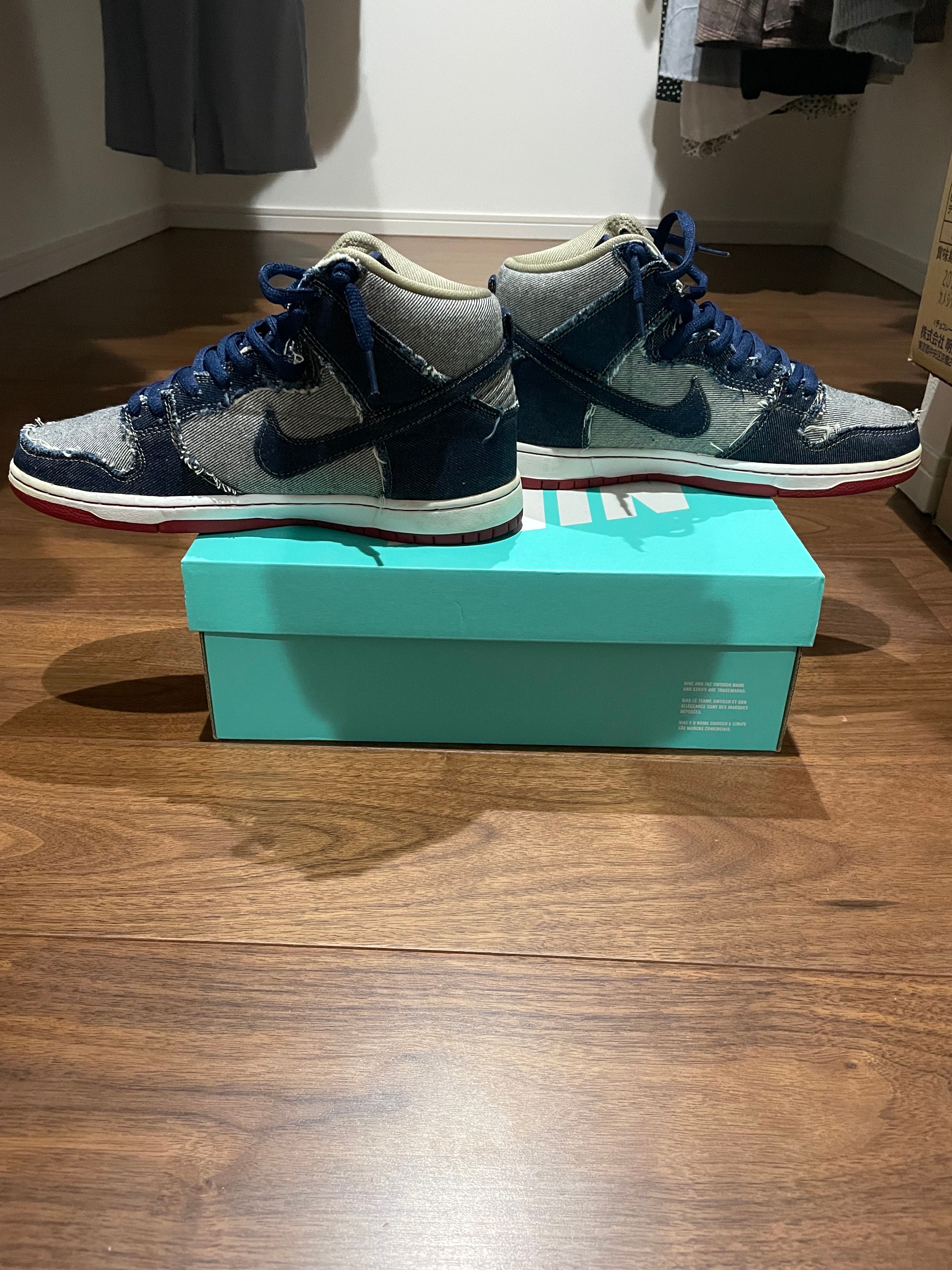 Nike SB Dunk High Reese Forbes Denim "Midnight Navy"