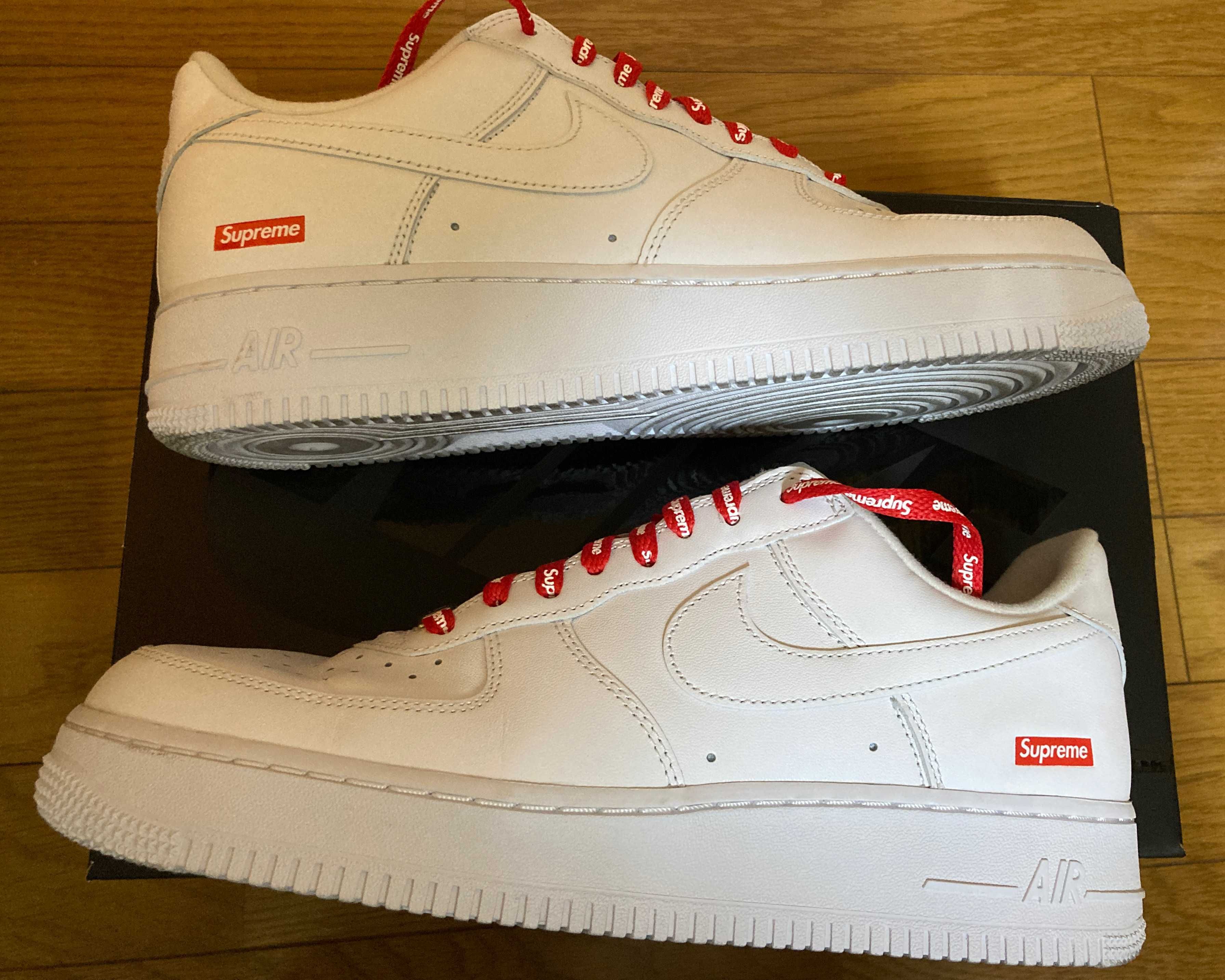 Supreme × Nike Air Force 1 Low "White"