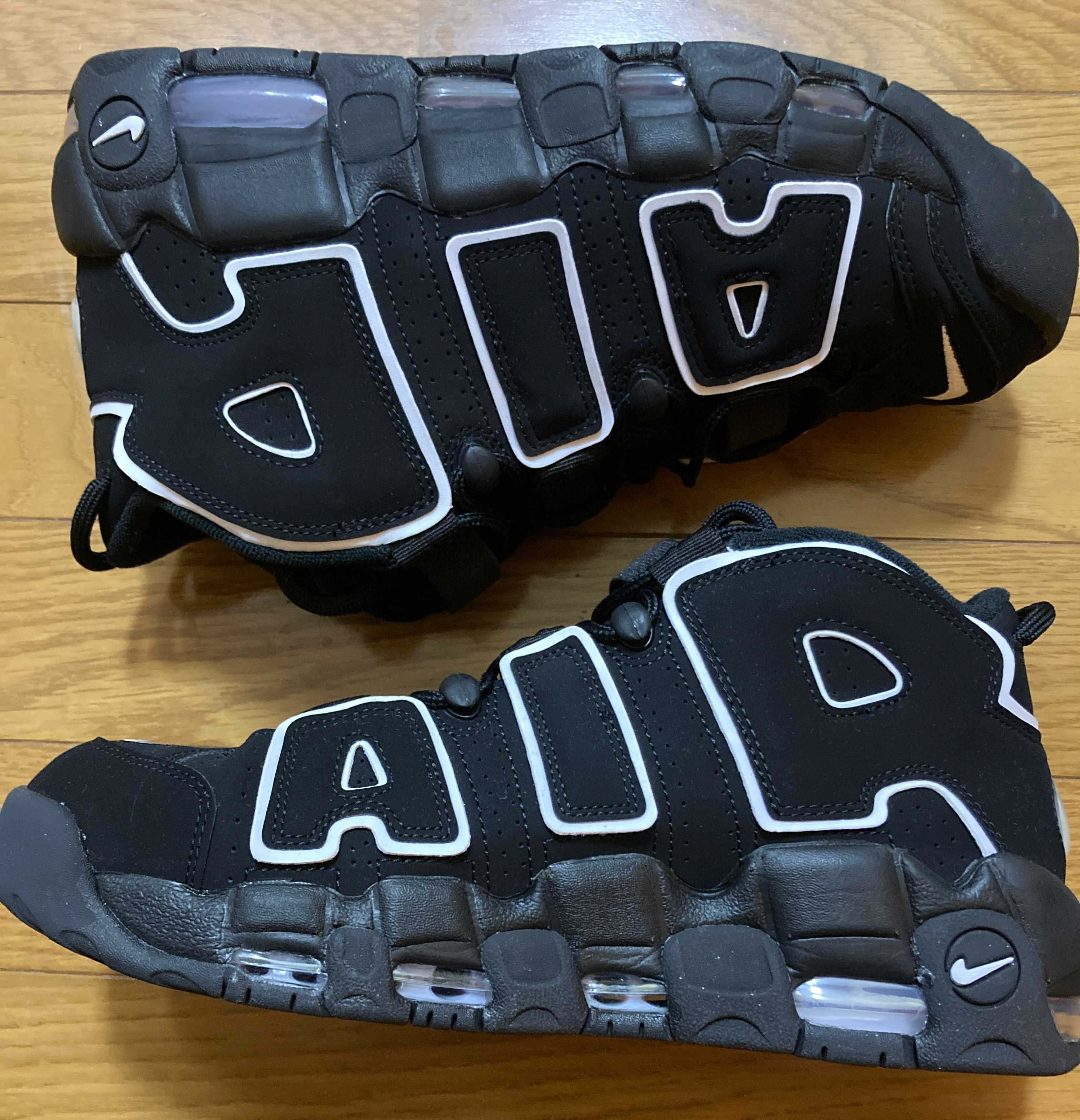 Nike Air More Uptempo "Black/White"(2020)