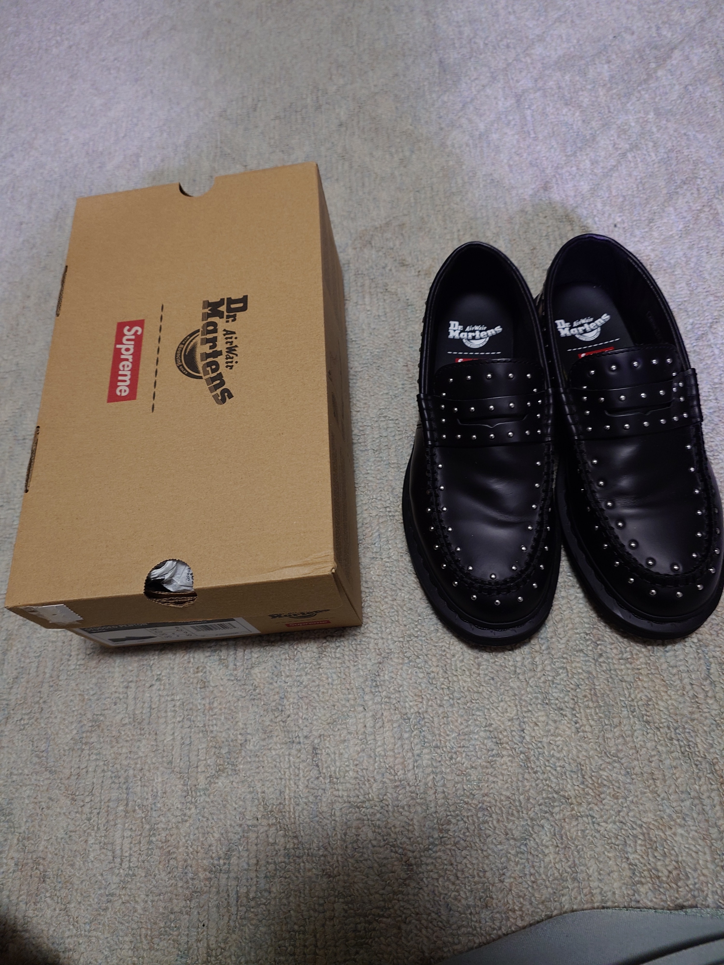 Supreme × Dr.Martens Studded Penton Loafer "Black" 25SS Week 13