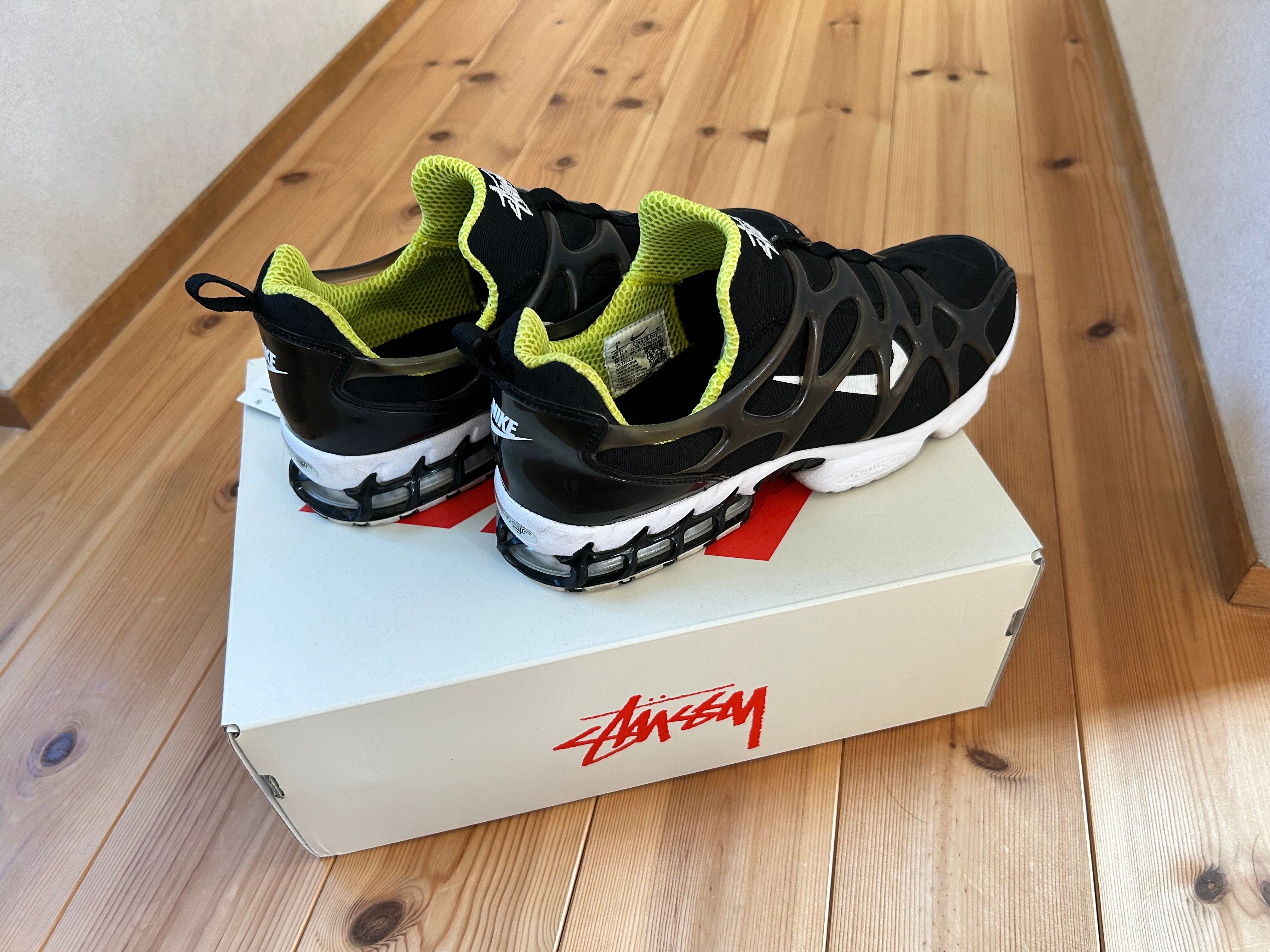 Stussy x Nike Air Zoom Kukini "Black/White/Bright Cactus"