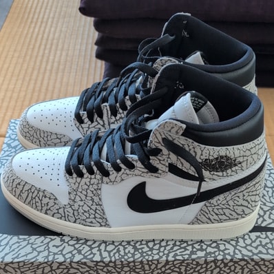 Nike Air Jordan 1 High OG "White Cement/Safari"