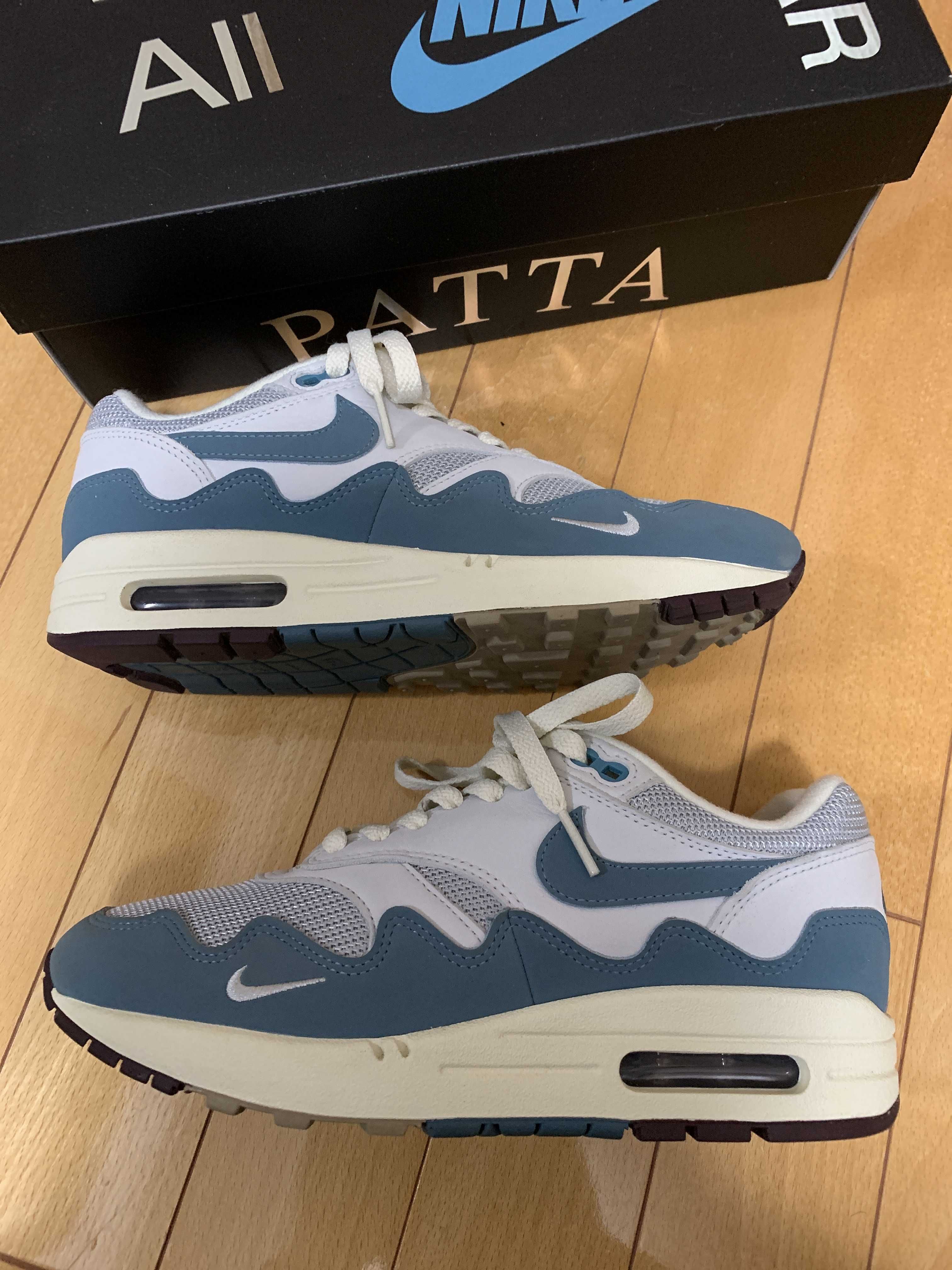 Patta × Nike Air Max 1 "Noise Aqua"