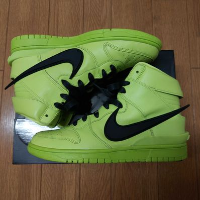 AMBUSH × NIKE DUNK HIGH "FLASH LIME"