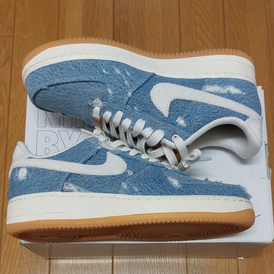 Levi’s®︎ × Nike Air Force 1 Low "White/Denim" (Nike By You)