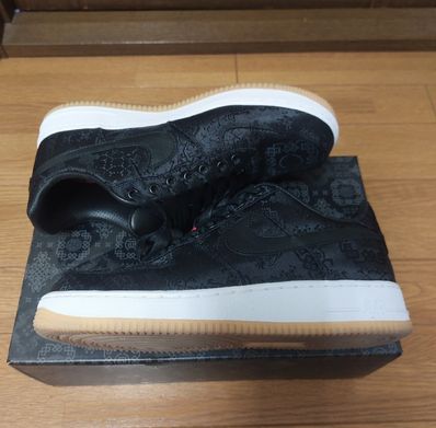Fragment × CLOT × Nike Air Force 1 Low "Black"